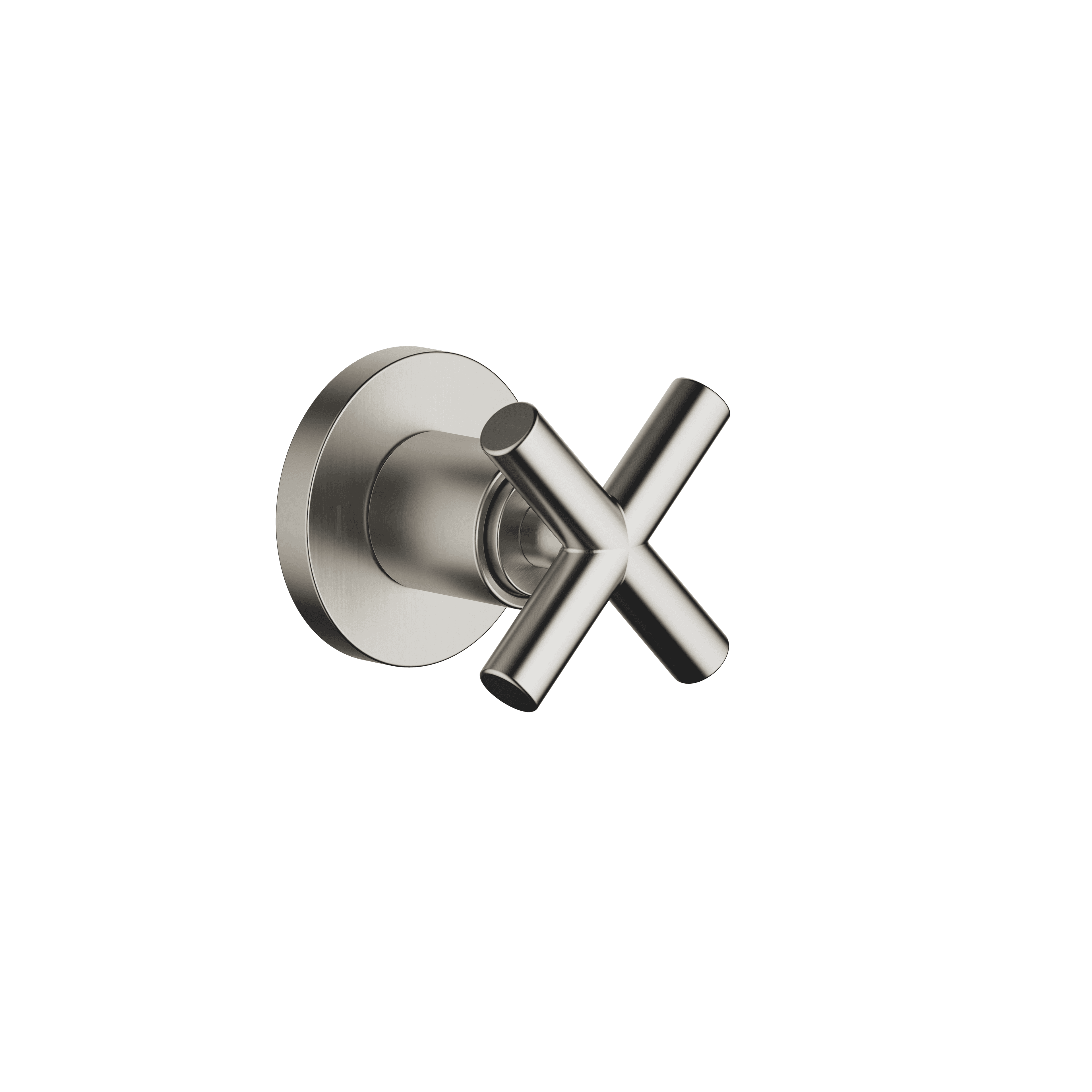 TARA Concealed two-way diverter in Brushed Platinum