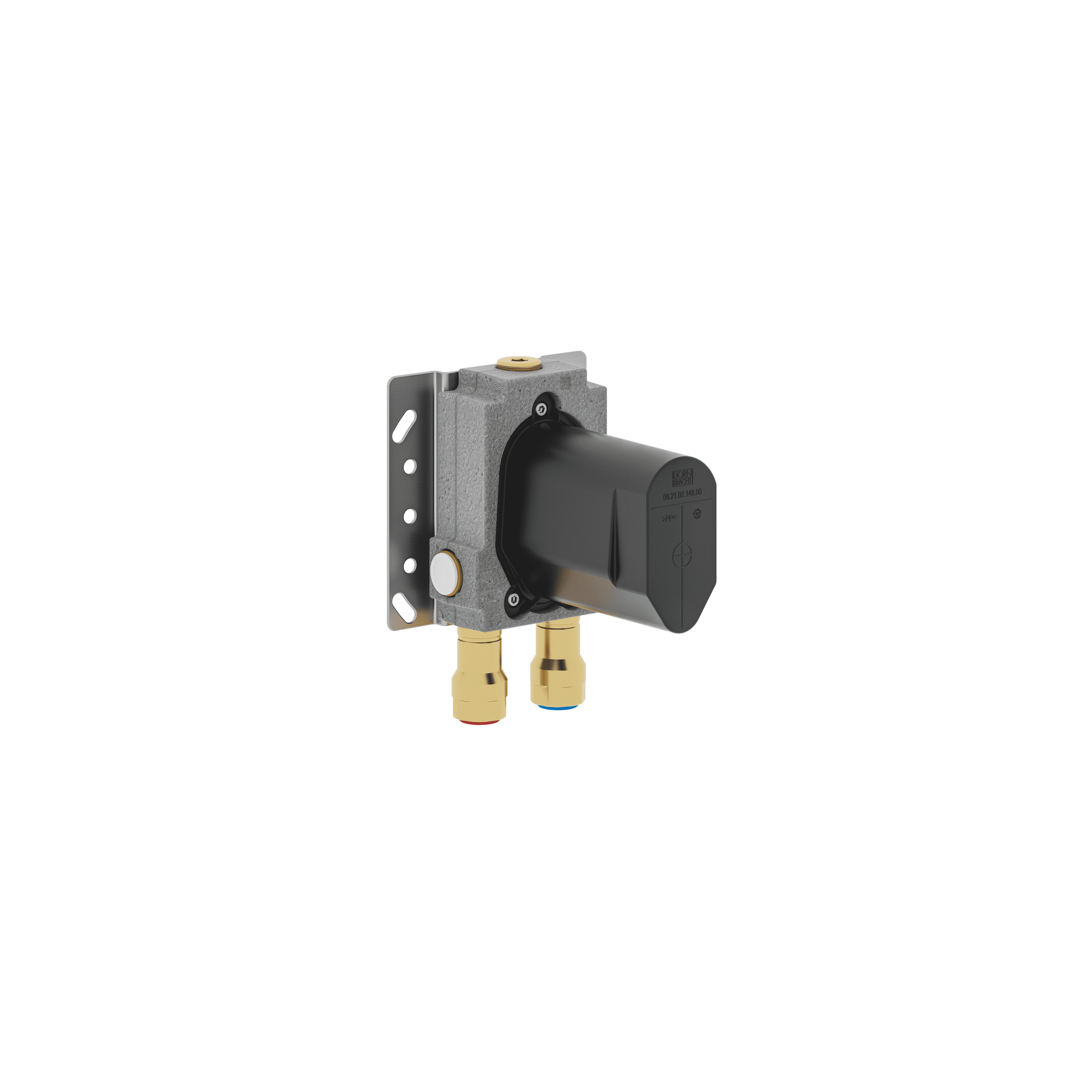 Concealed single-lever mixer with backflow preventor - in Standard finish