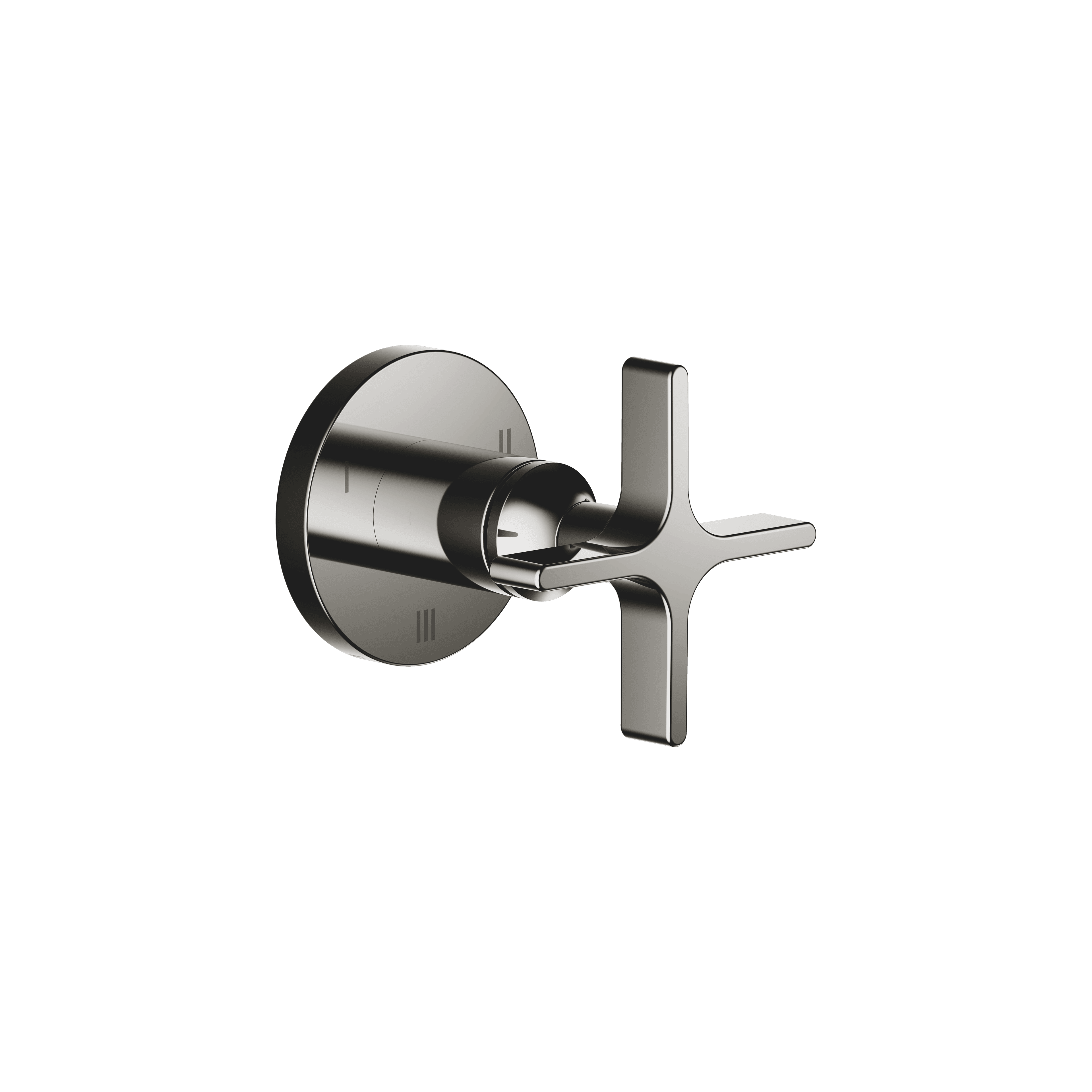 VAIA Concealed three-way diverter in Dark Chrome