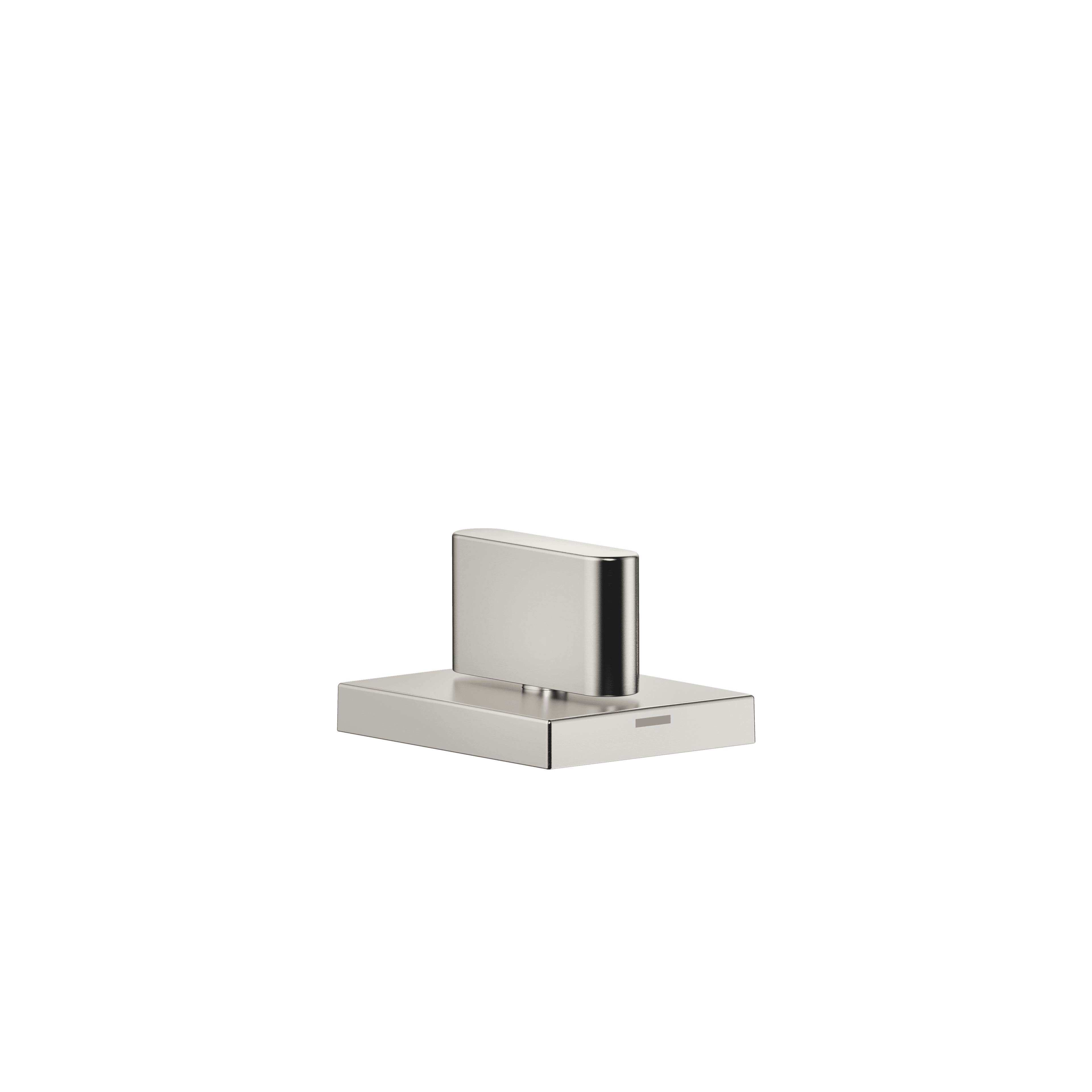 CL.1 Deck valve anti-clockwise closing hot in Brushed Platinum