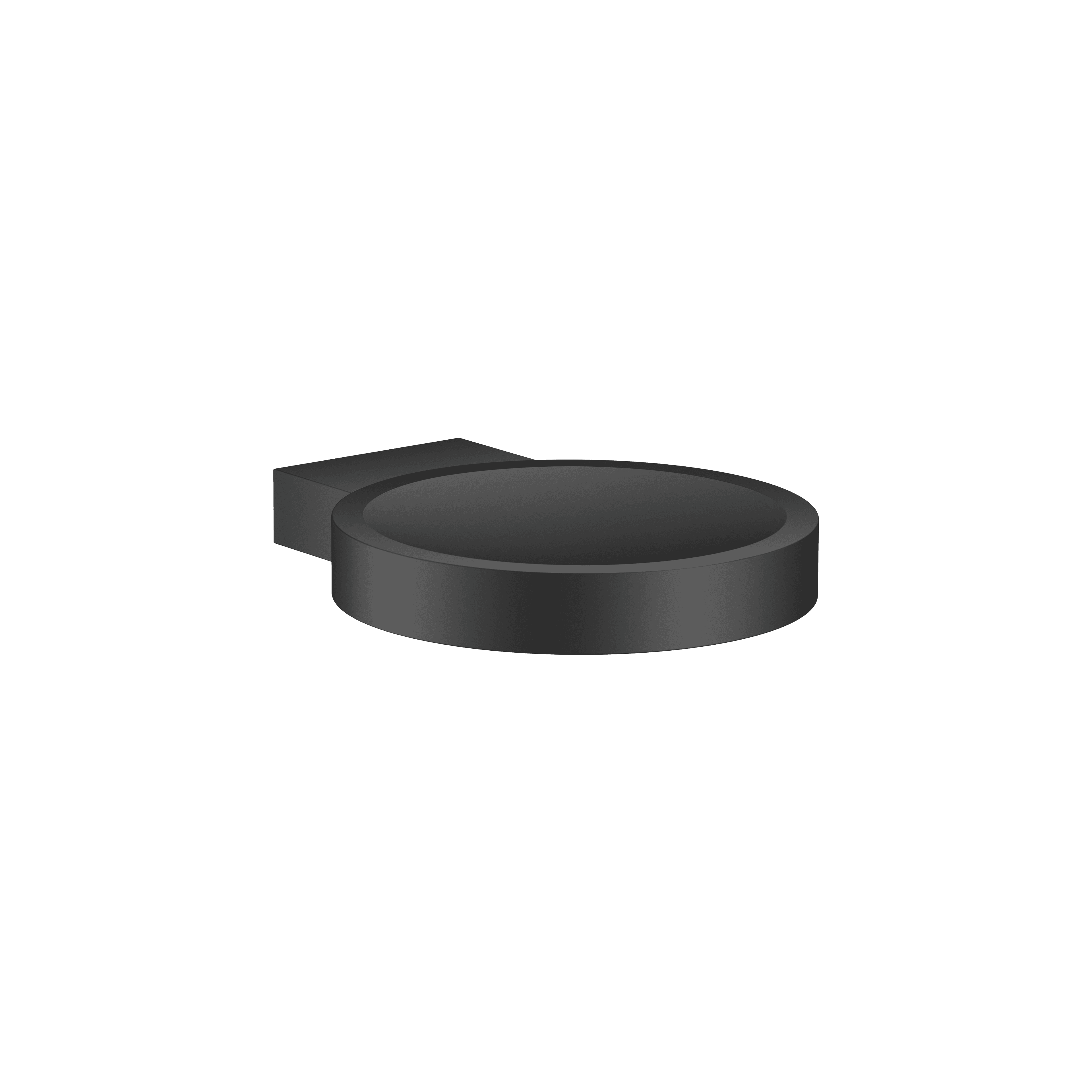 Soap dish wall model in Matte Black