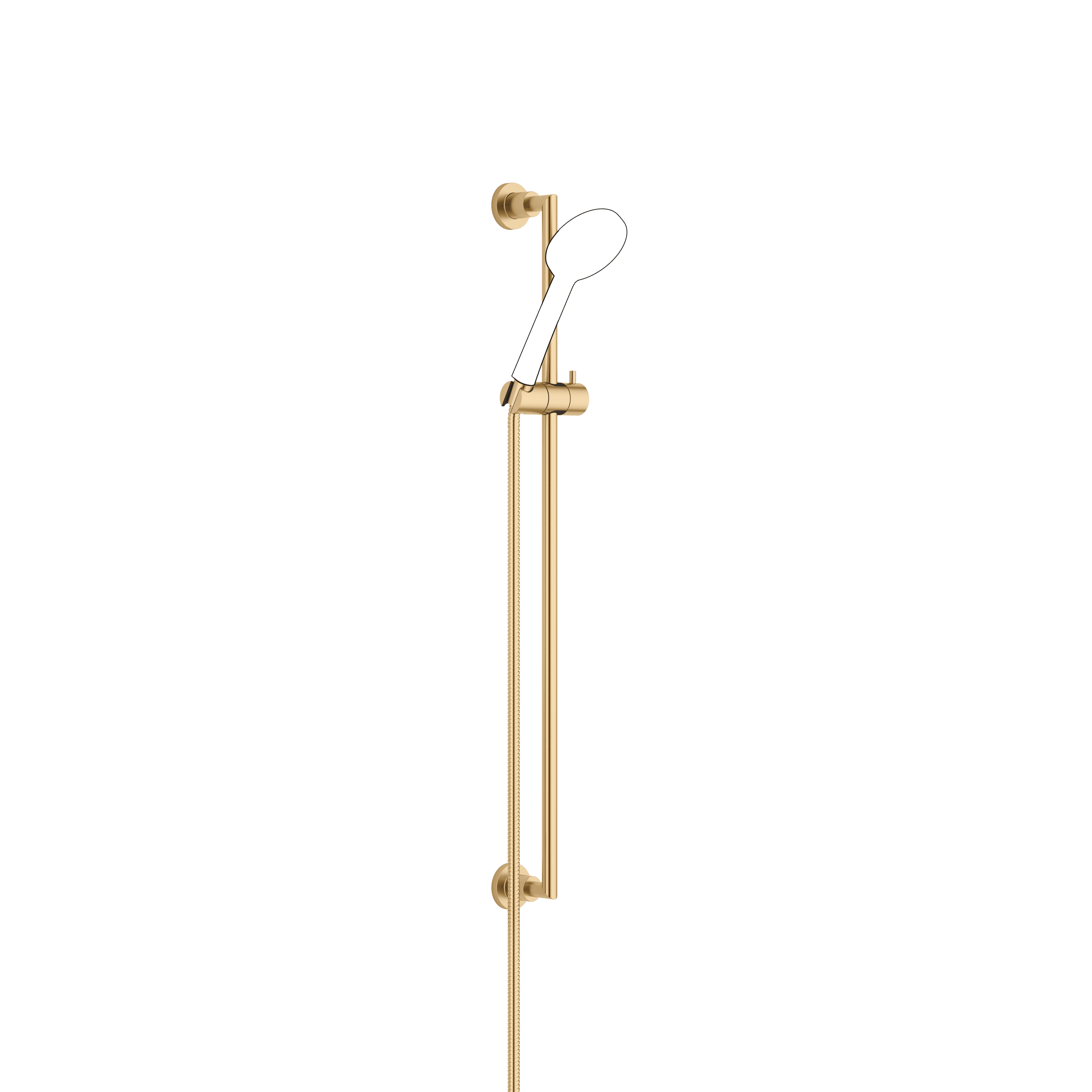 TARA Shower set in Brushed Durabrass (23kt Gold)