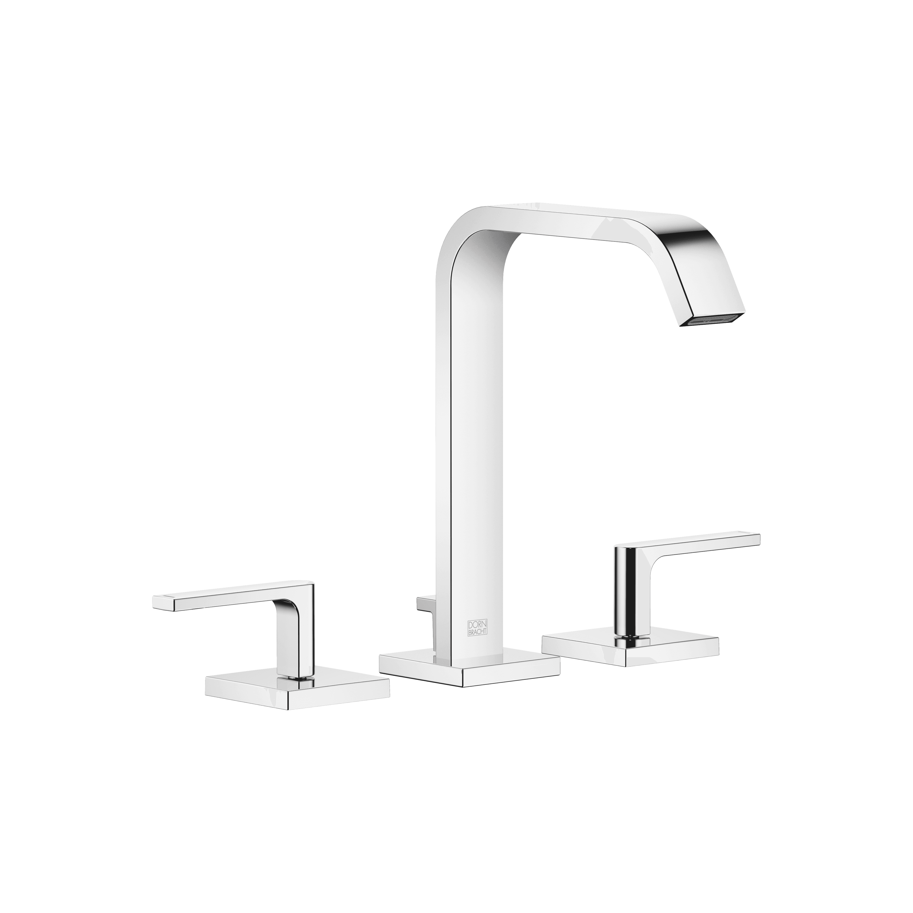 IMO Three-hole basin mixer with pop-up waste in Chrome