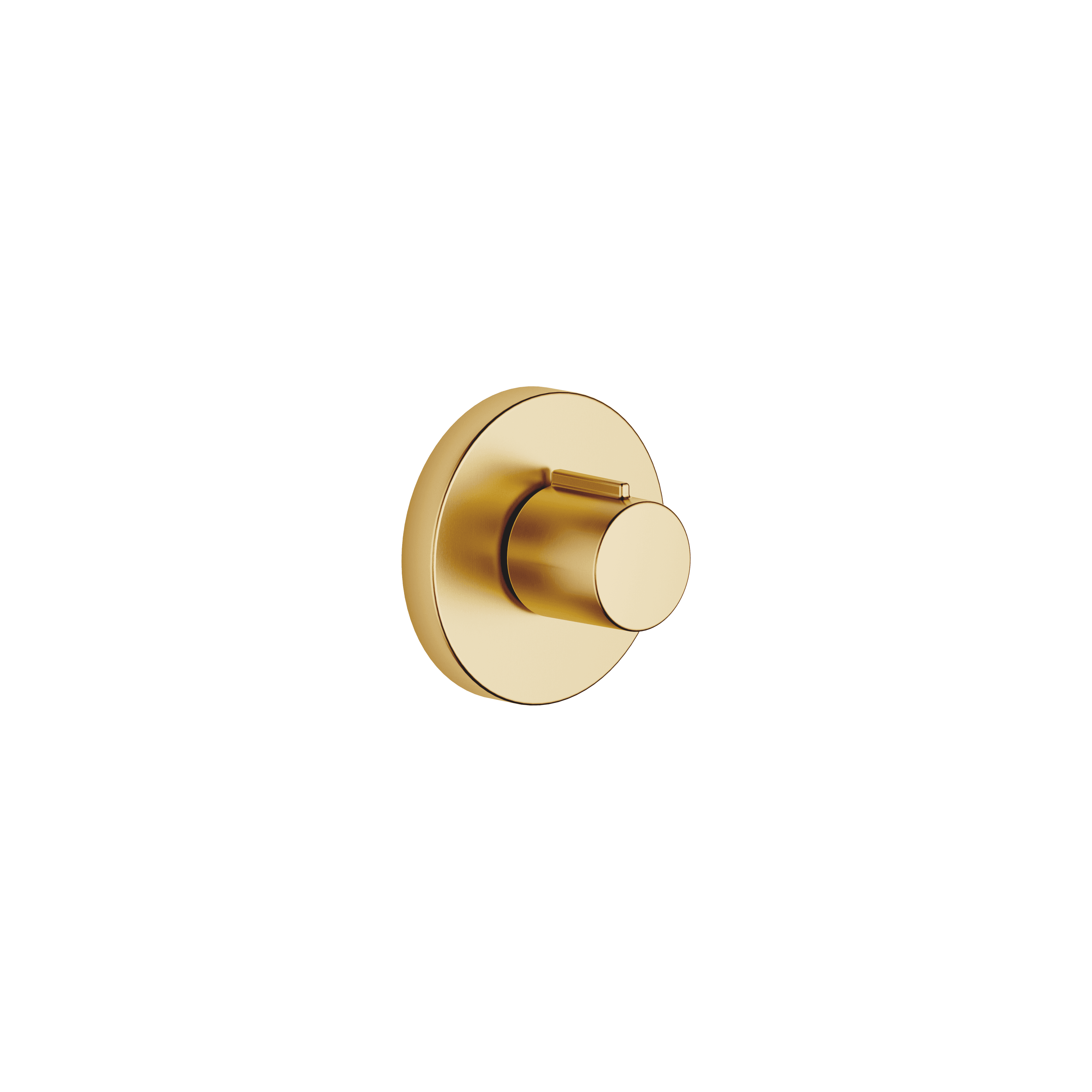 META Wall valve clockwise closing 3/4" in Brushed Gold (PVD)