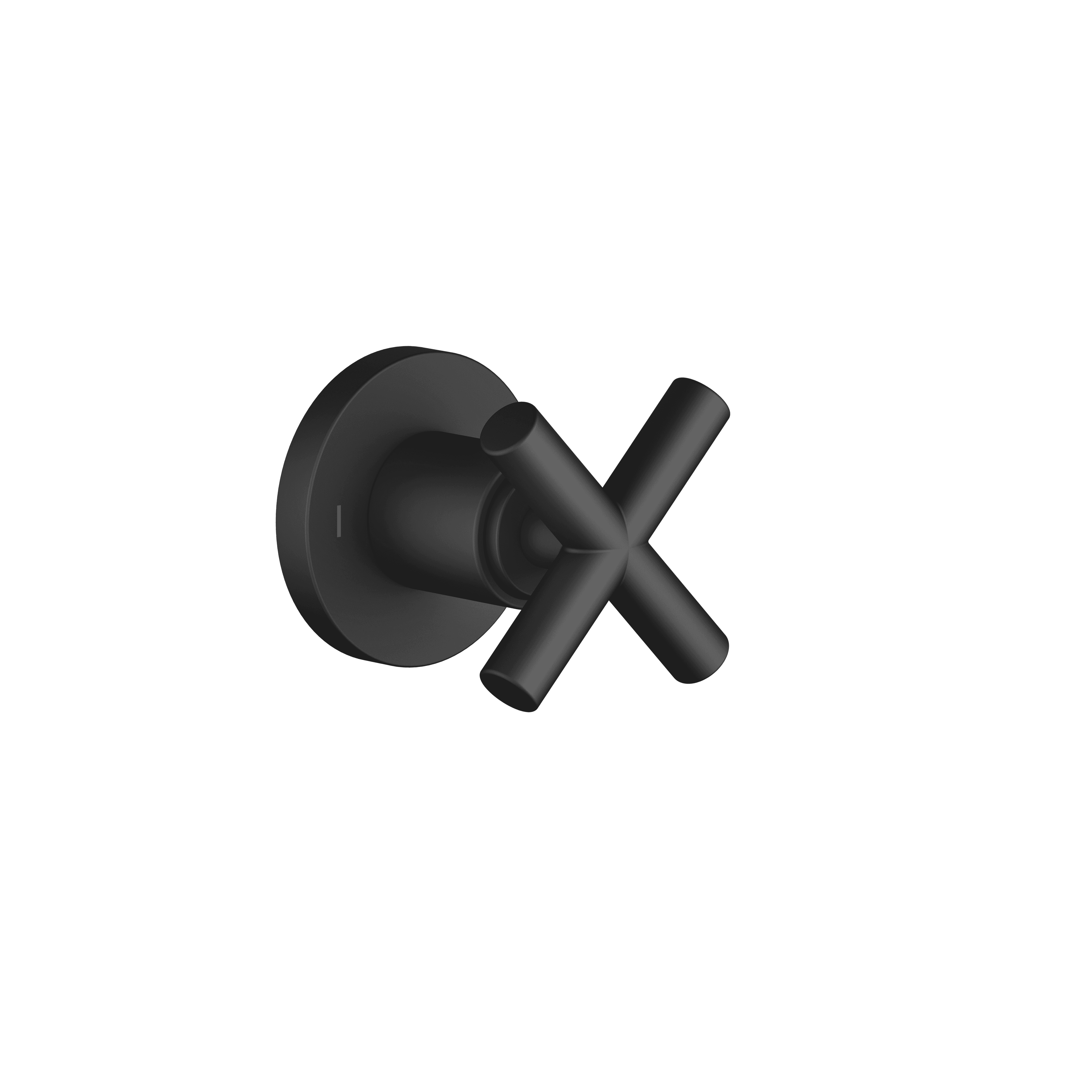 TARA Concealed two-way diverter in Matte Black