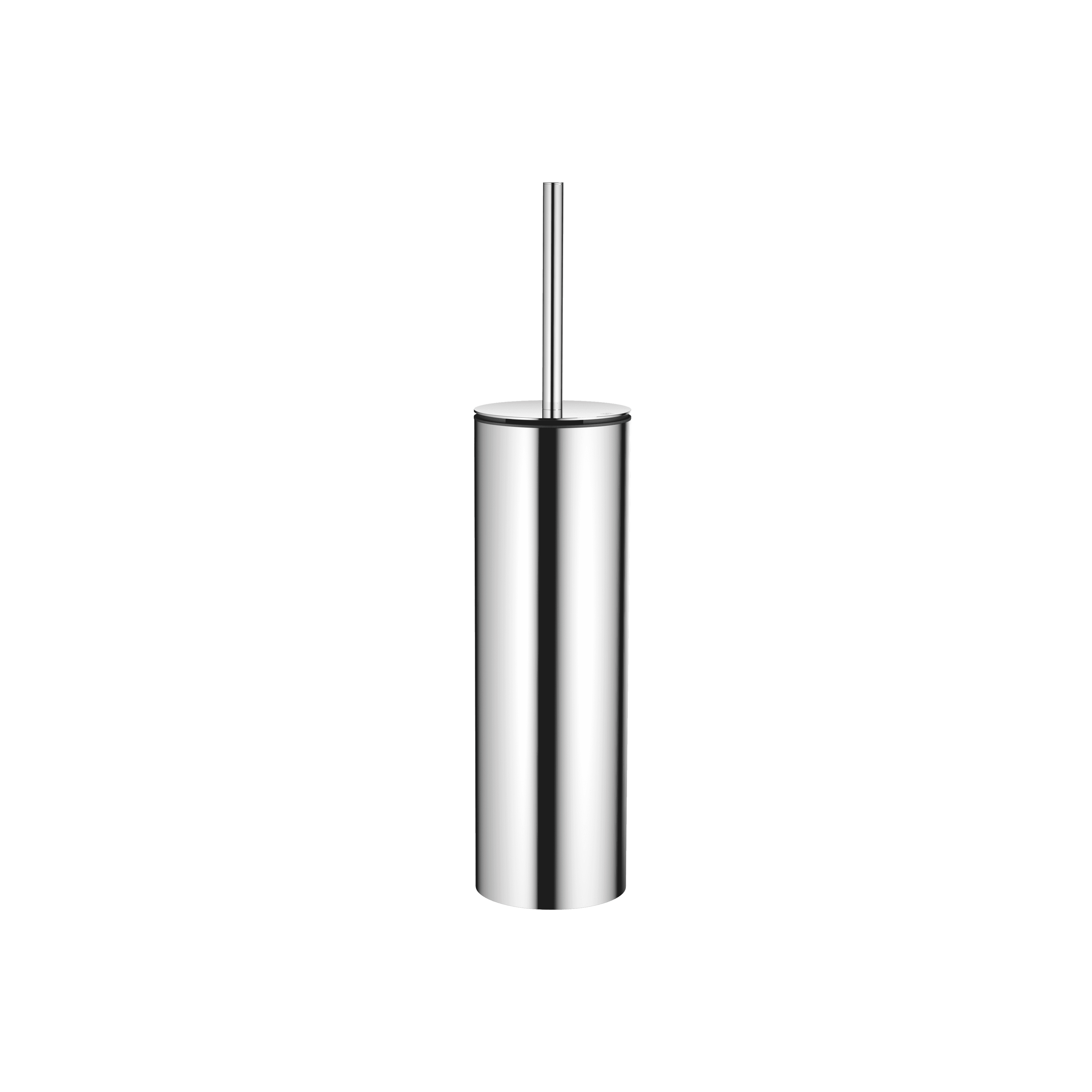 Toilet brush set free-standing model in Chrome