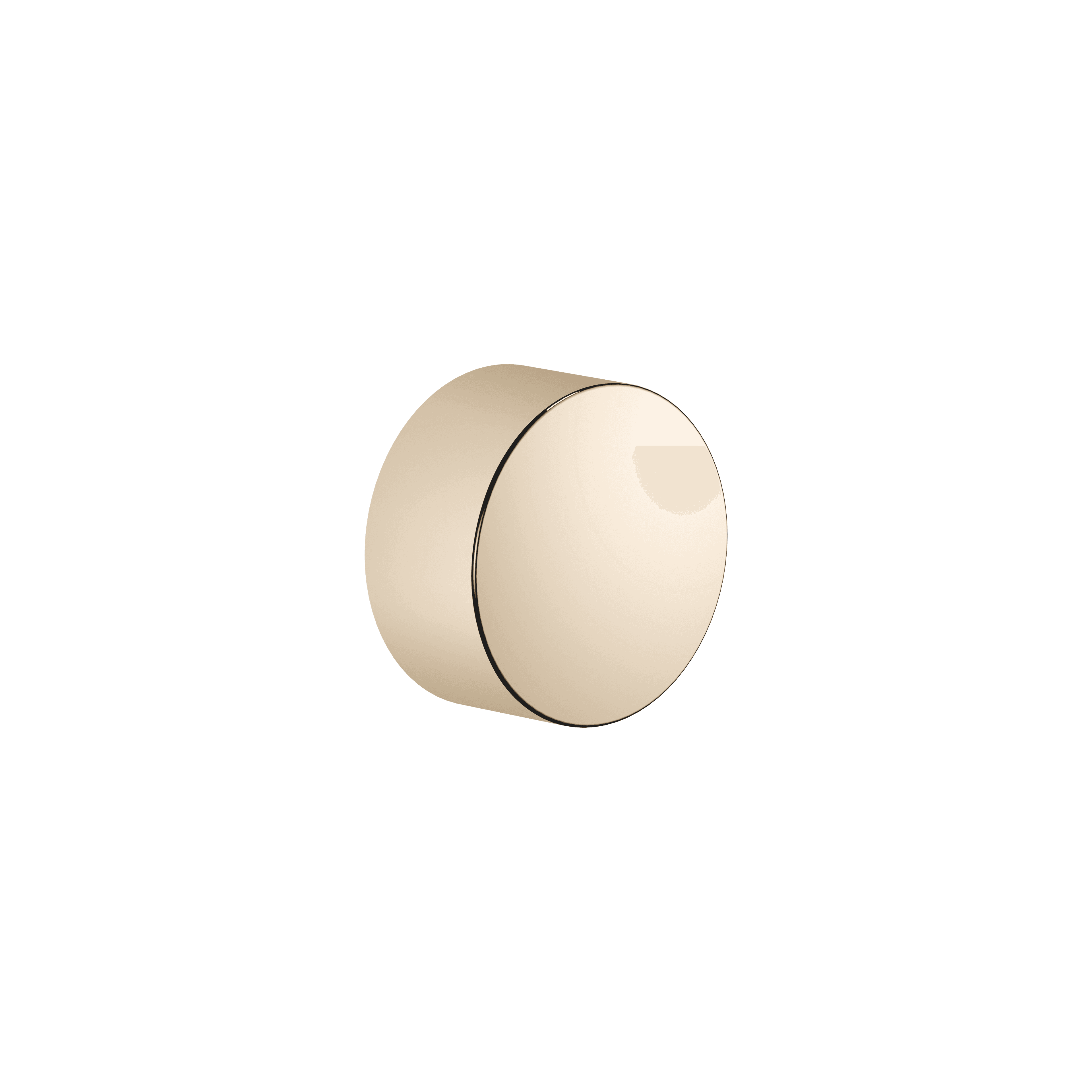 Wall valve clockwise closing 3/4" in Champagne (22kt Gold)