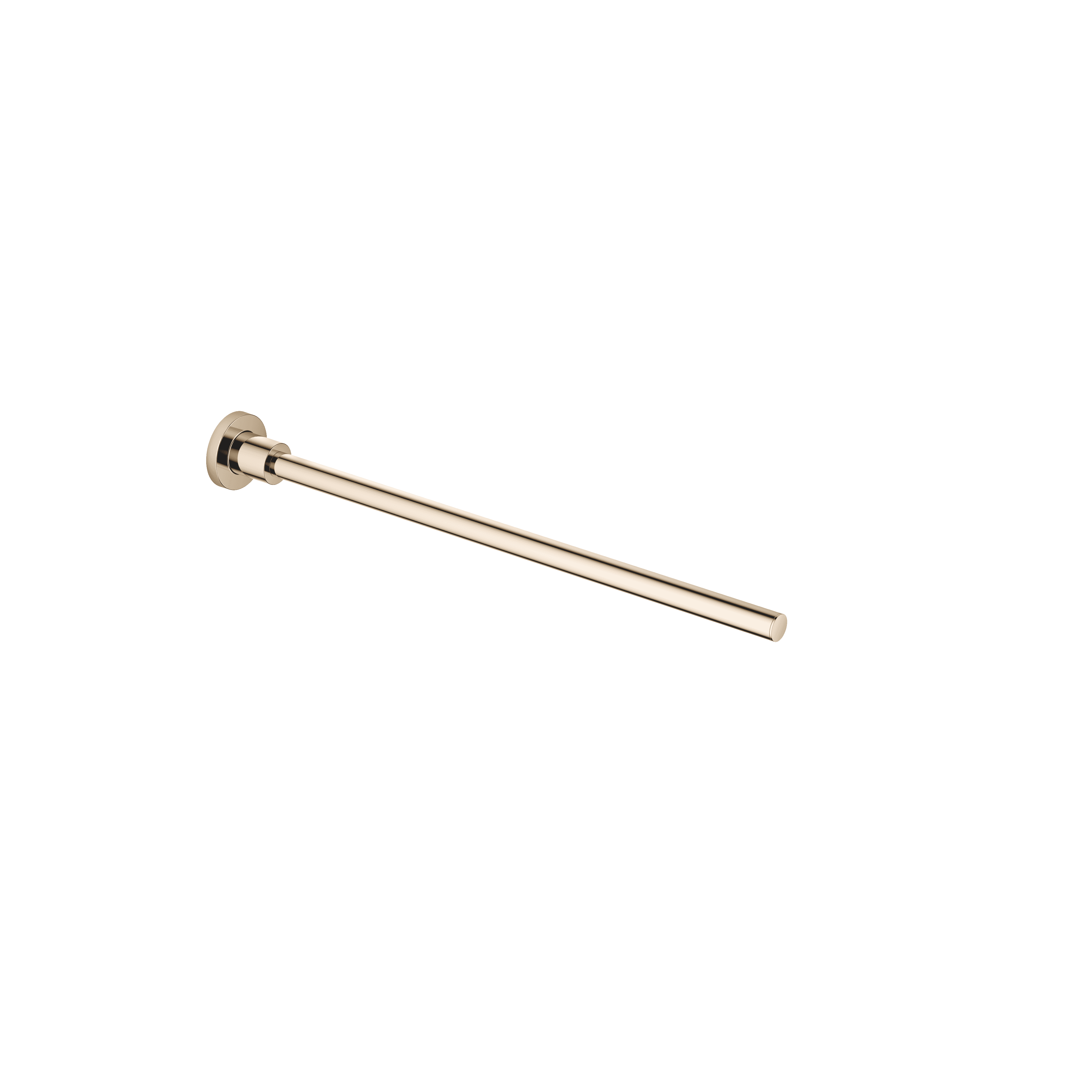 TARA Towel bar 1-piece non-swivel in Champagne (22kt Gold)