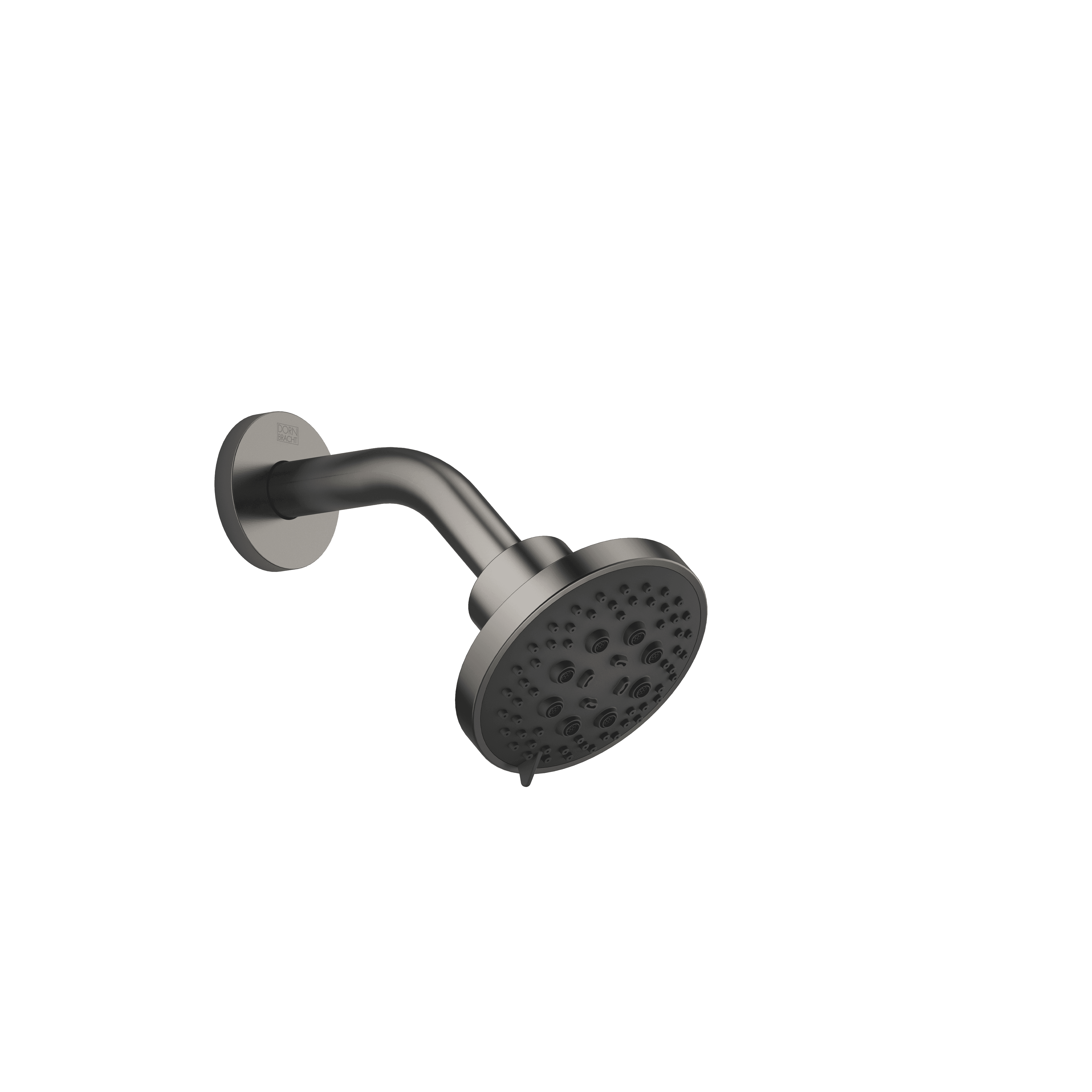 Shower head in Brushed Dark Platinum