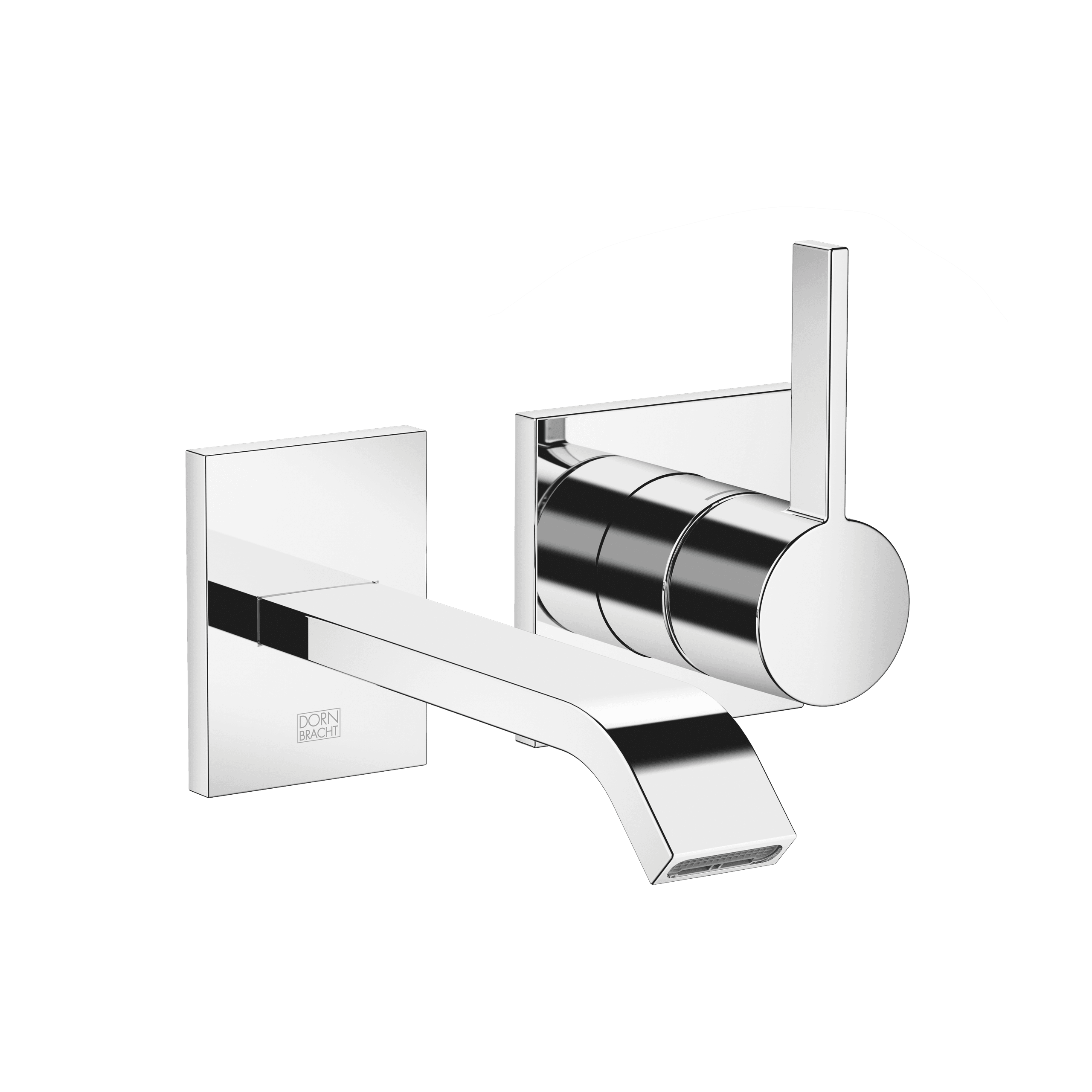 Dornbracht IMO Wall-mounted single-lever basin mixer without pop-up waste