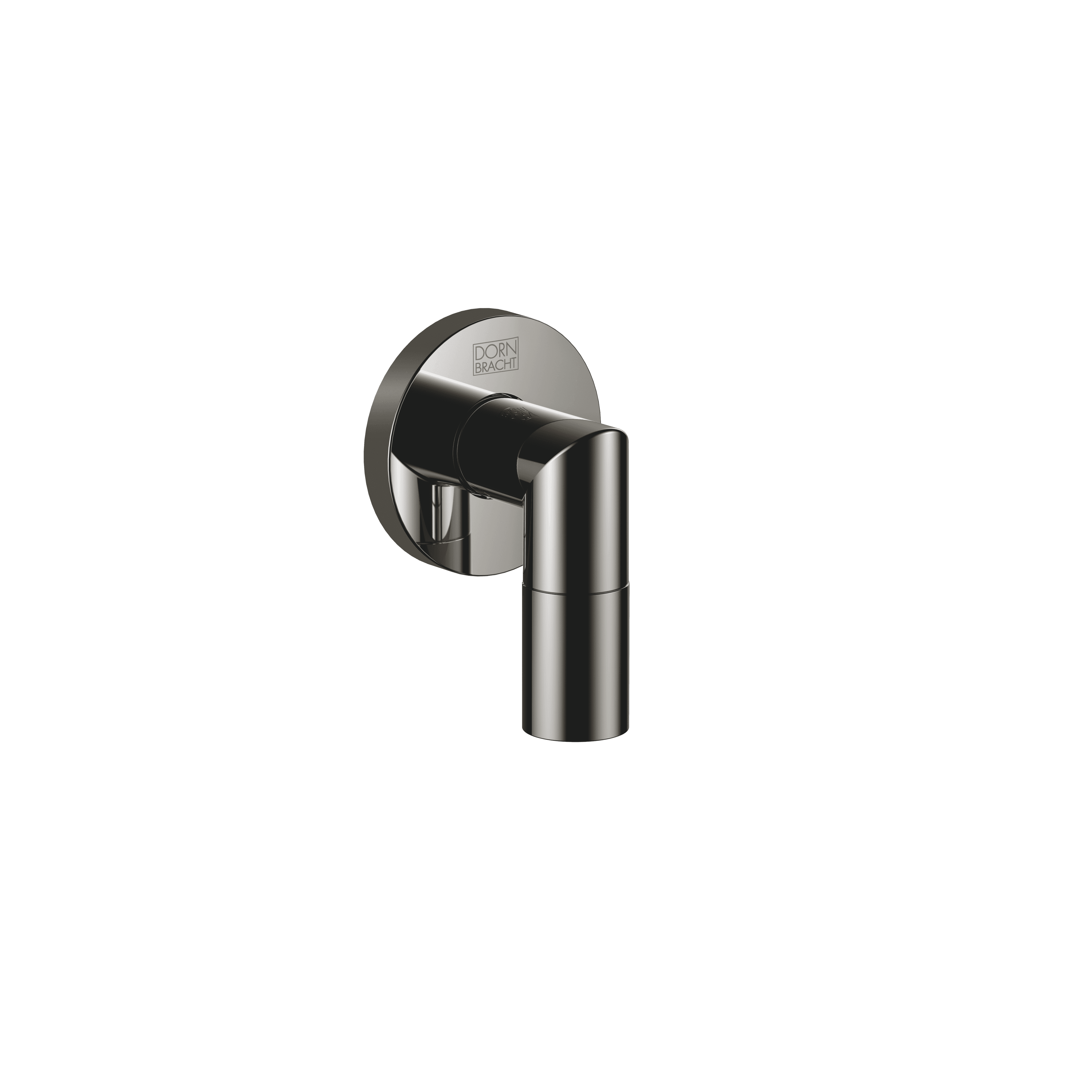 Wall elbow in Dark Chrome