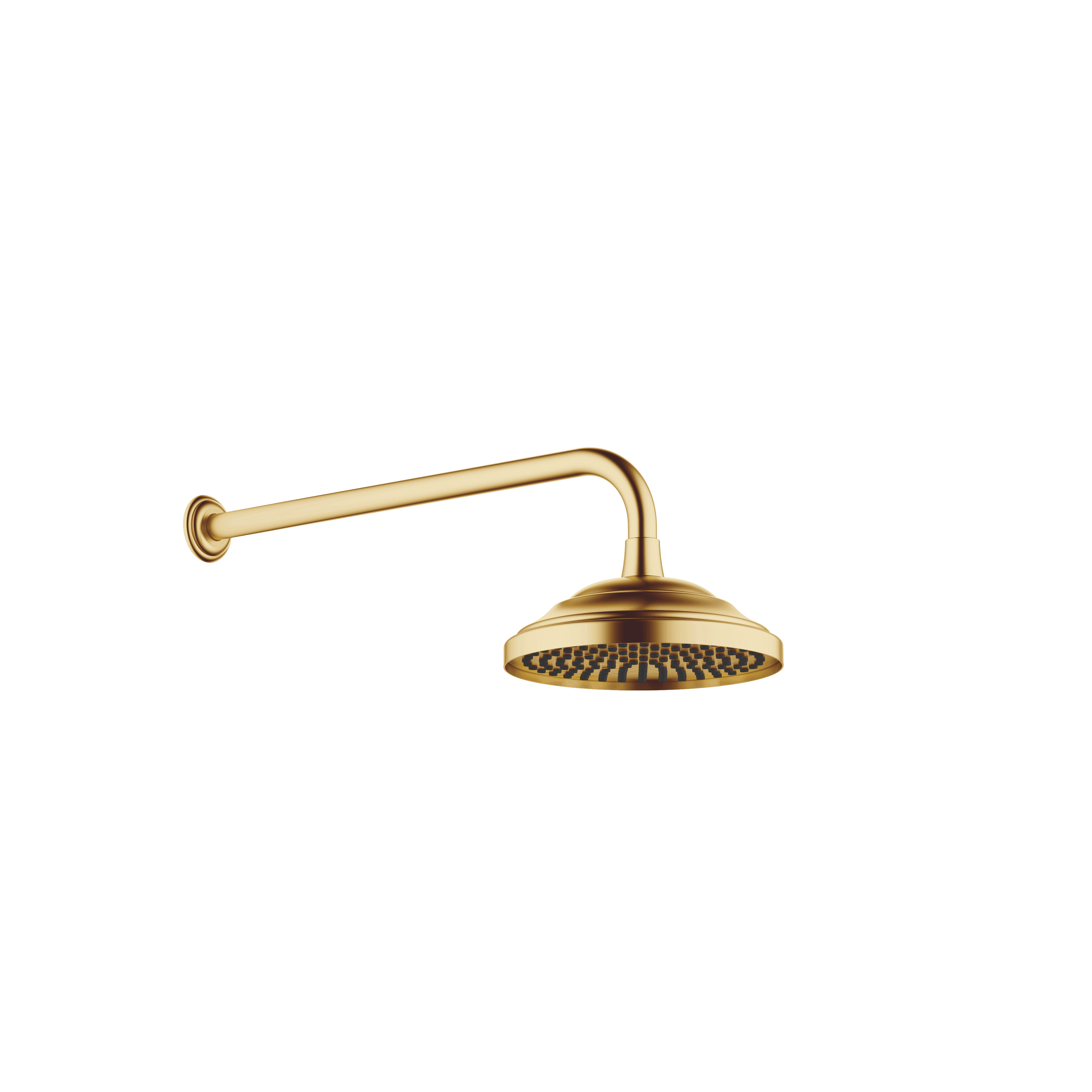 MADISON Rain shower with wall fixing 200 mm in Brushed Durabrass (23kt Gold)