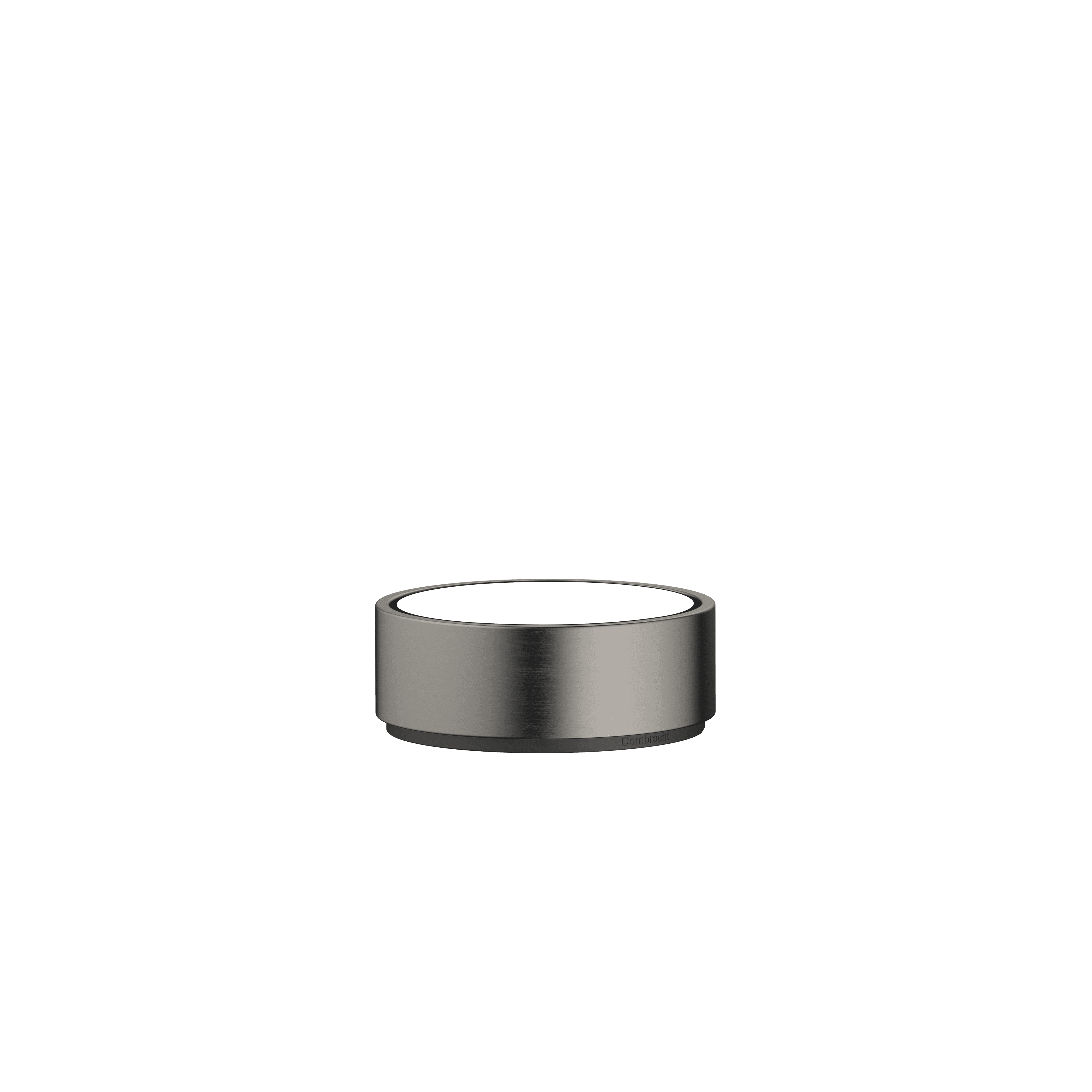 CYO Deck valve clockwise closing in Brushed Dark Platinum