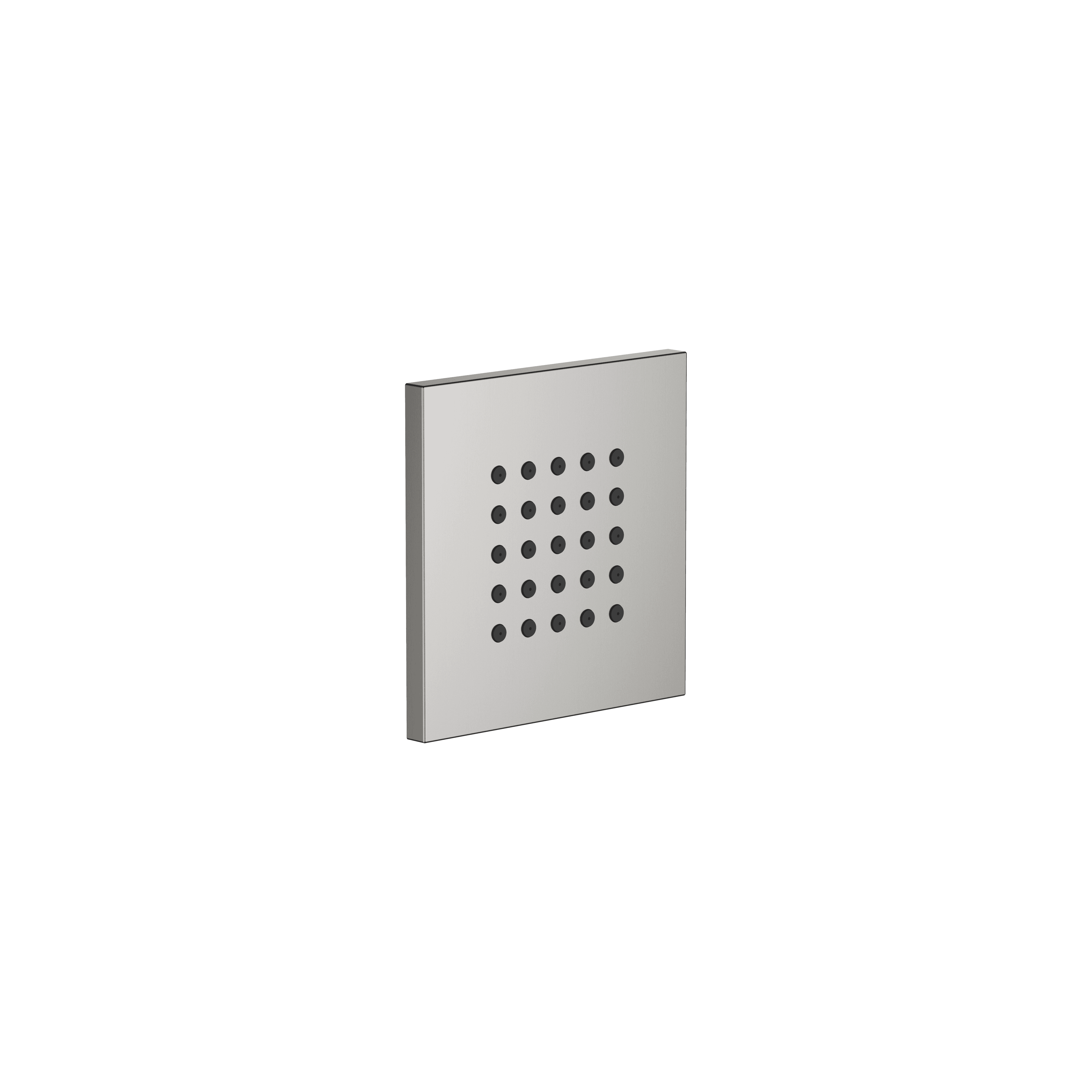 WATER POINTS Concealed body spray in Brushed Platinum