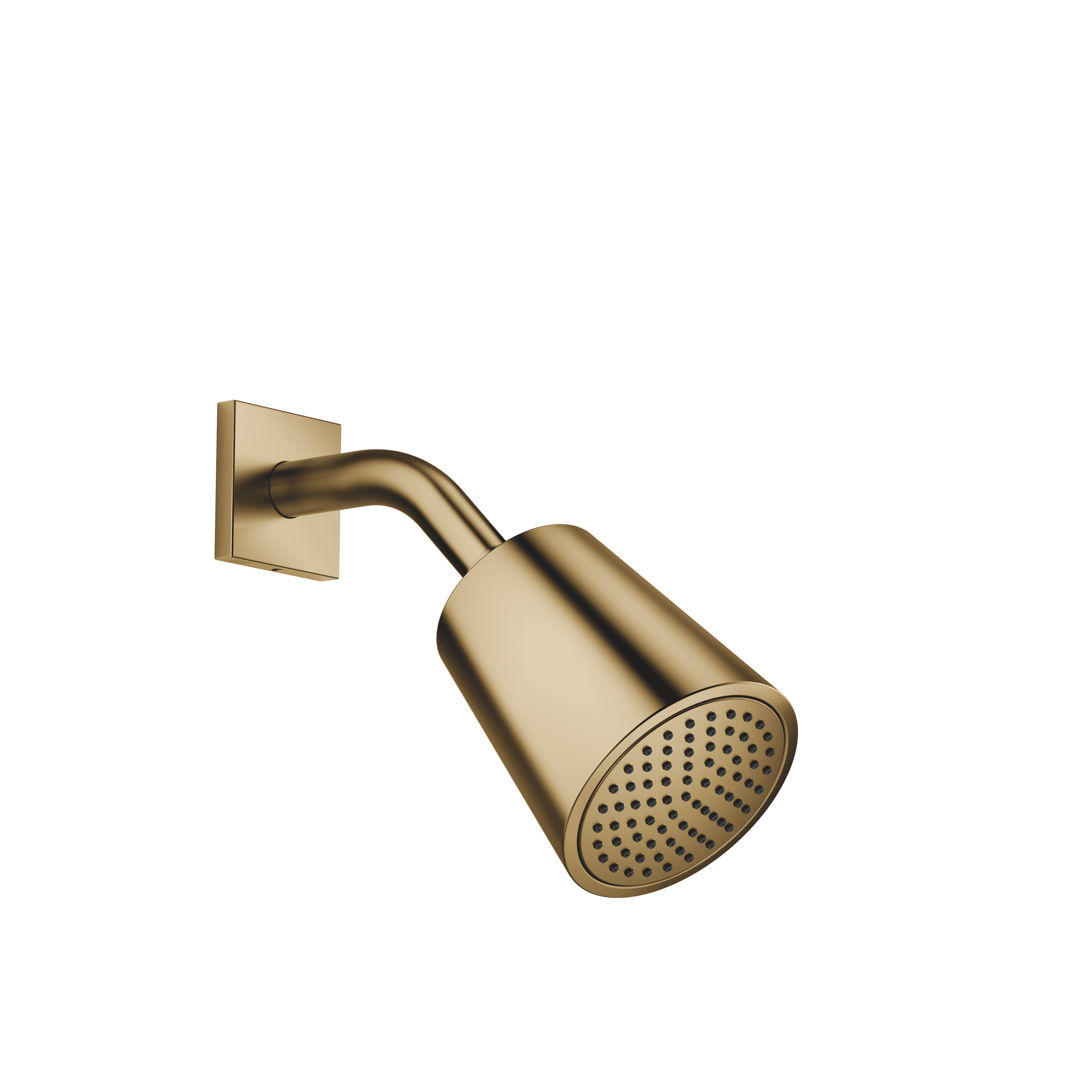 Shower head in Brushed Dark Brass (PVD)