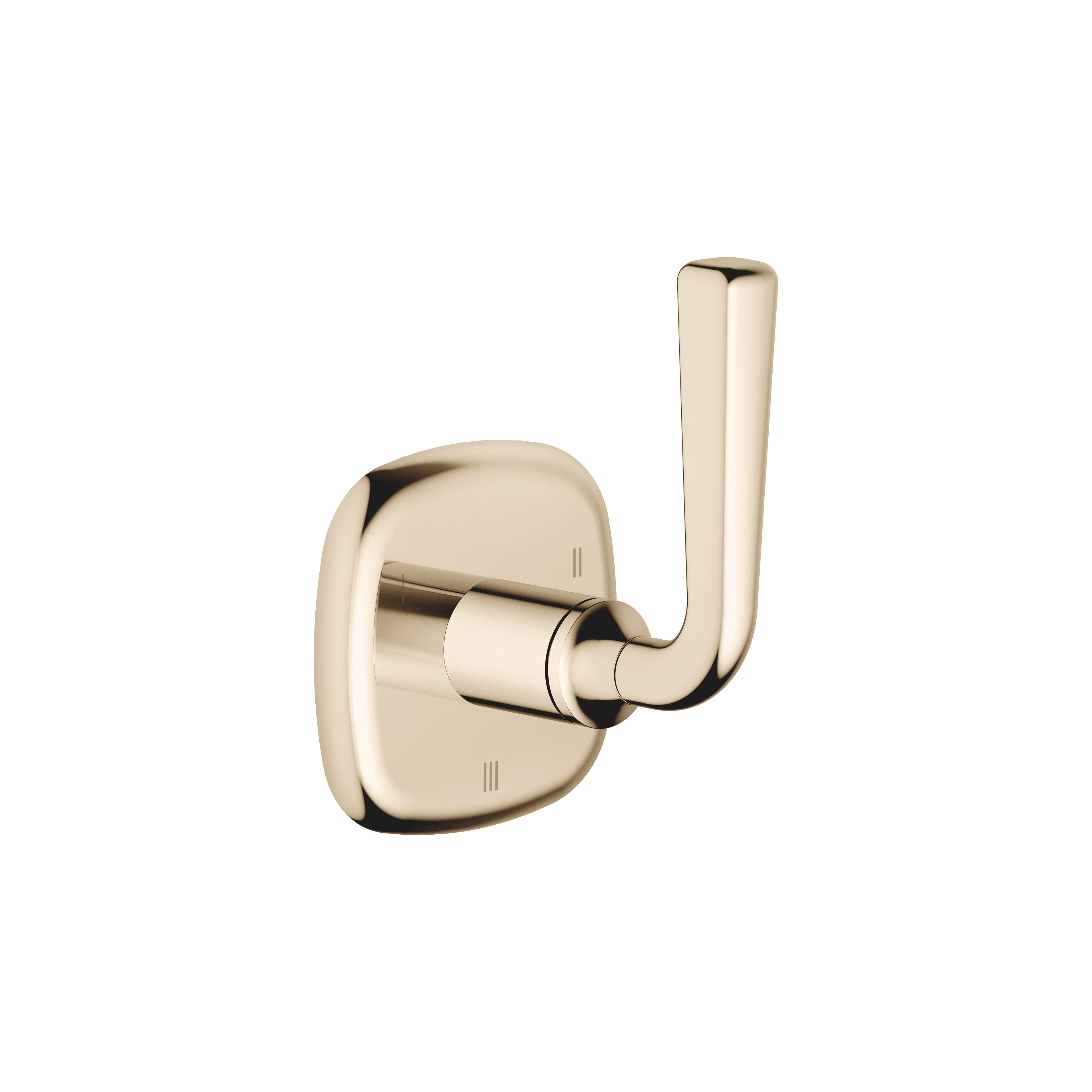 COYA Concealed three-way diverter in Champagne (22kt Gold)
