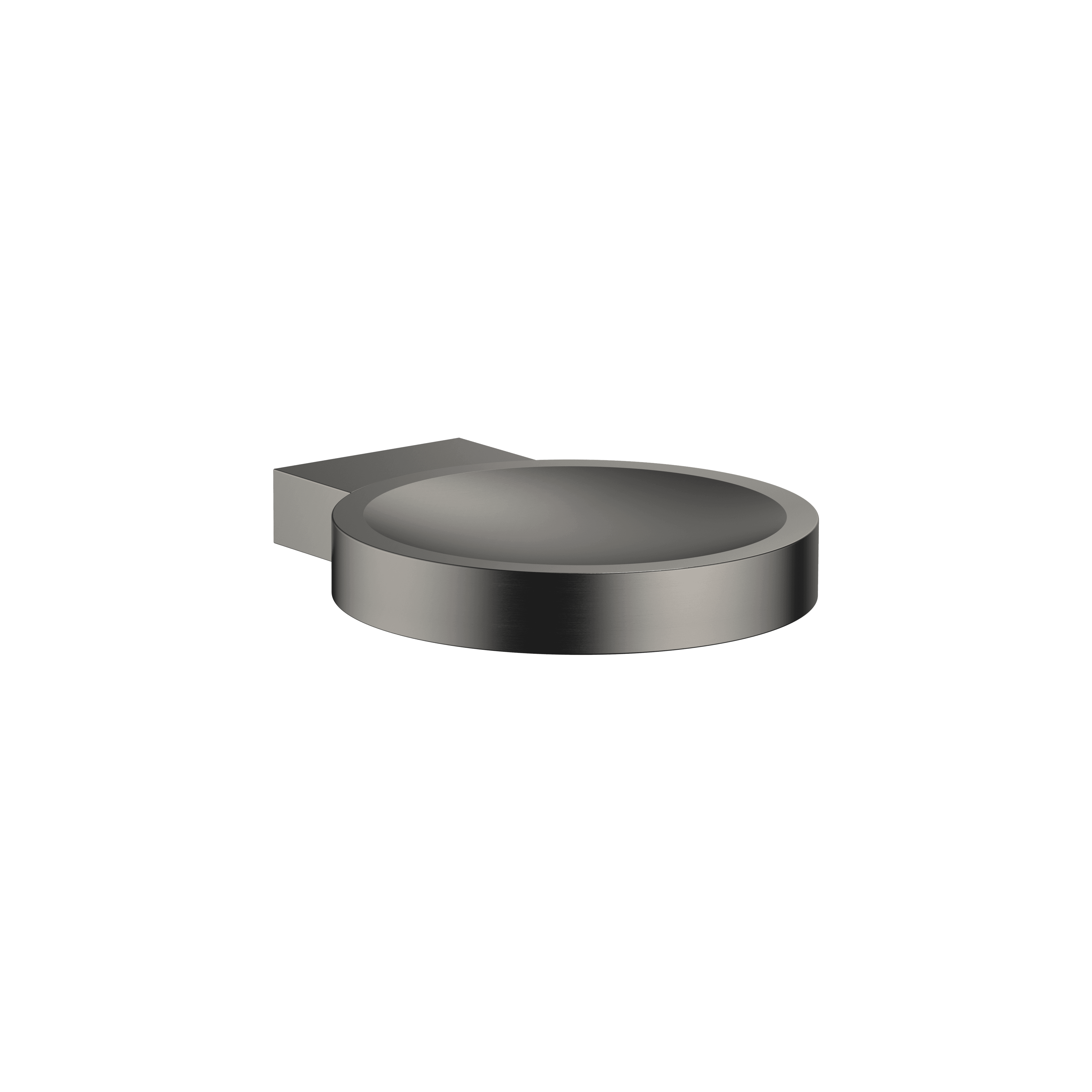 Soap dish wall model in Brushed Dark Platinum
