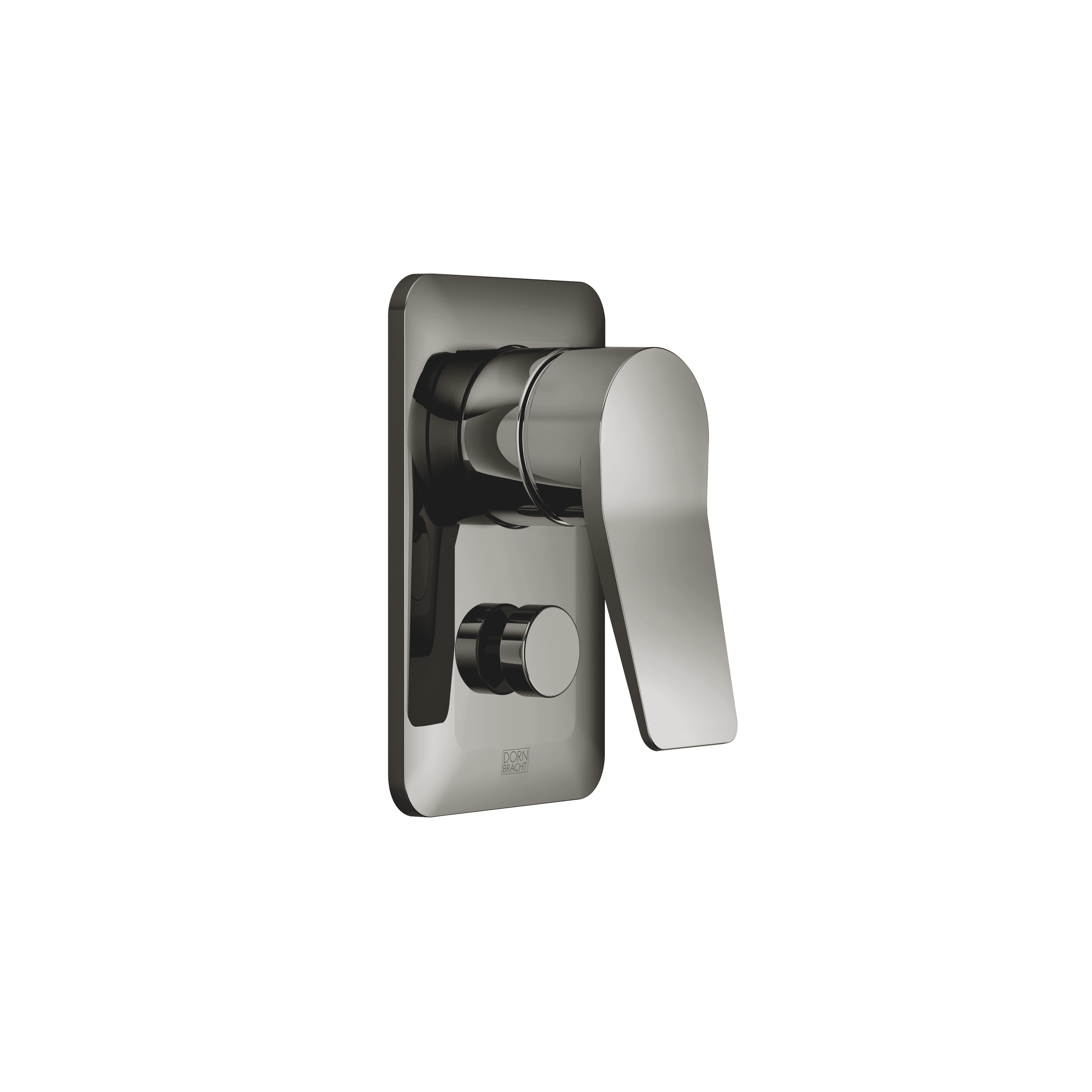 LISSÉ Concealed single-lever mixer with diverter in Dark Chrome