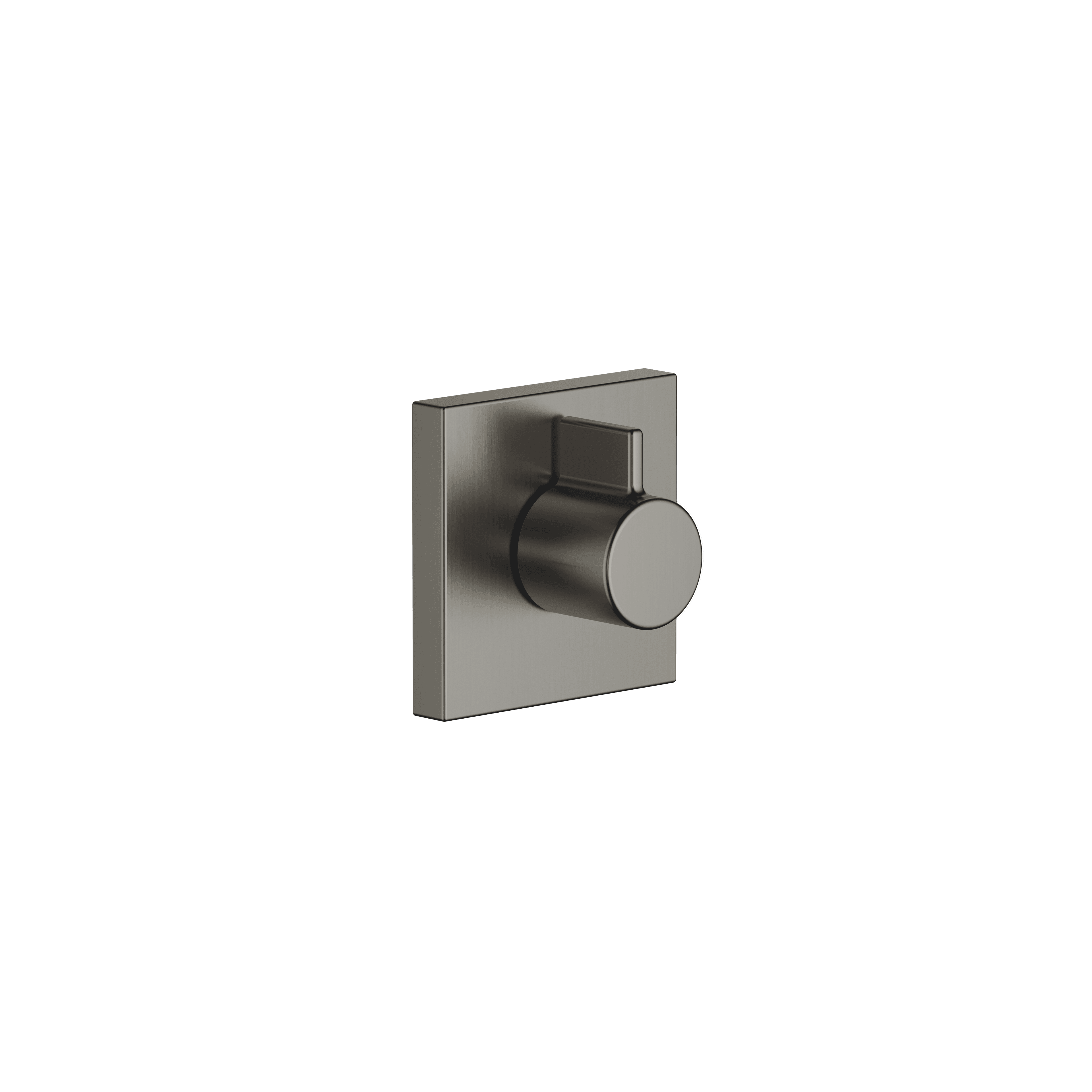 SYMETRICS Wall valve anti-clockwise closing 3/4" in Brushed Dark Platinum