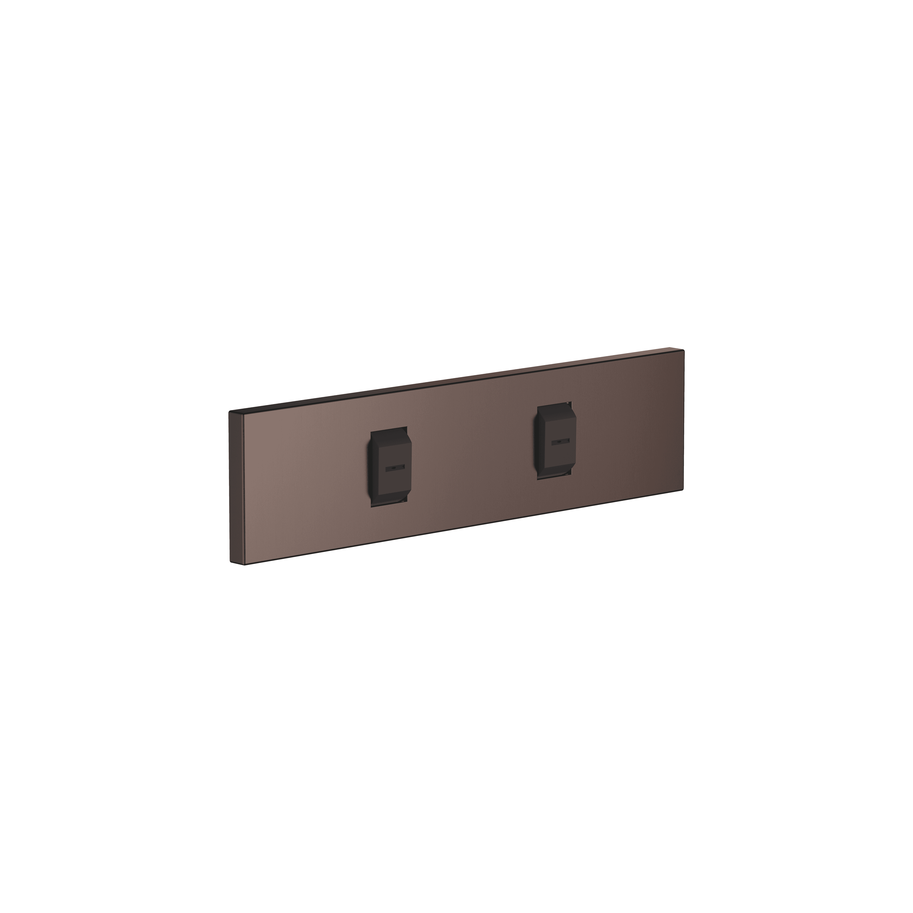 WATER FAN horizontal Concealed body spray in Brushed Dark Bronze (PVD)