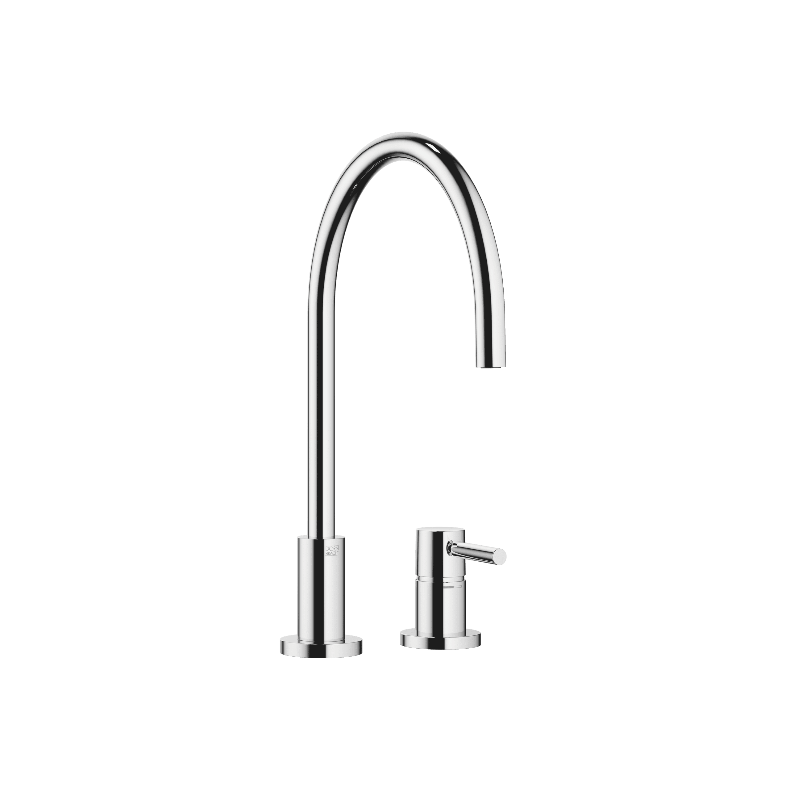 Dornbracht TARA Two-hole mixer with individual rosettes