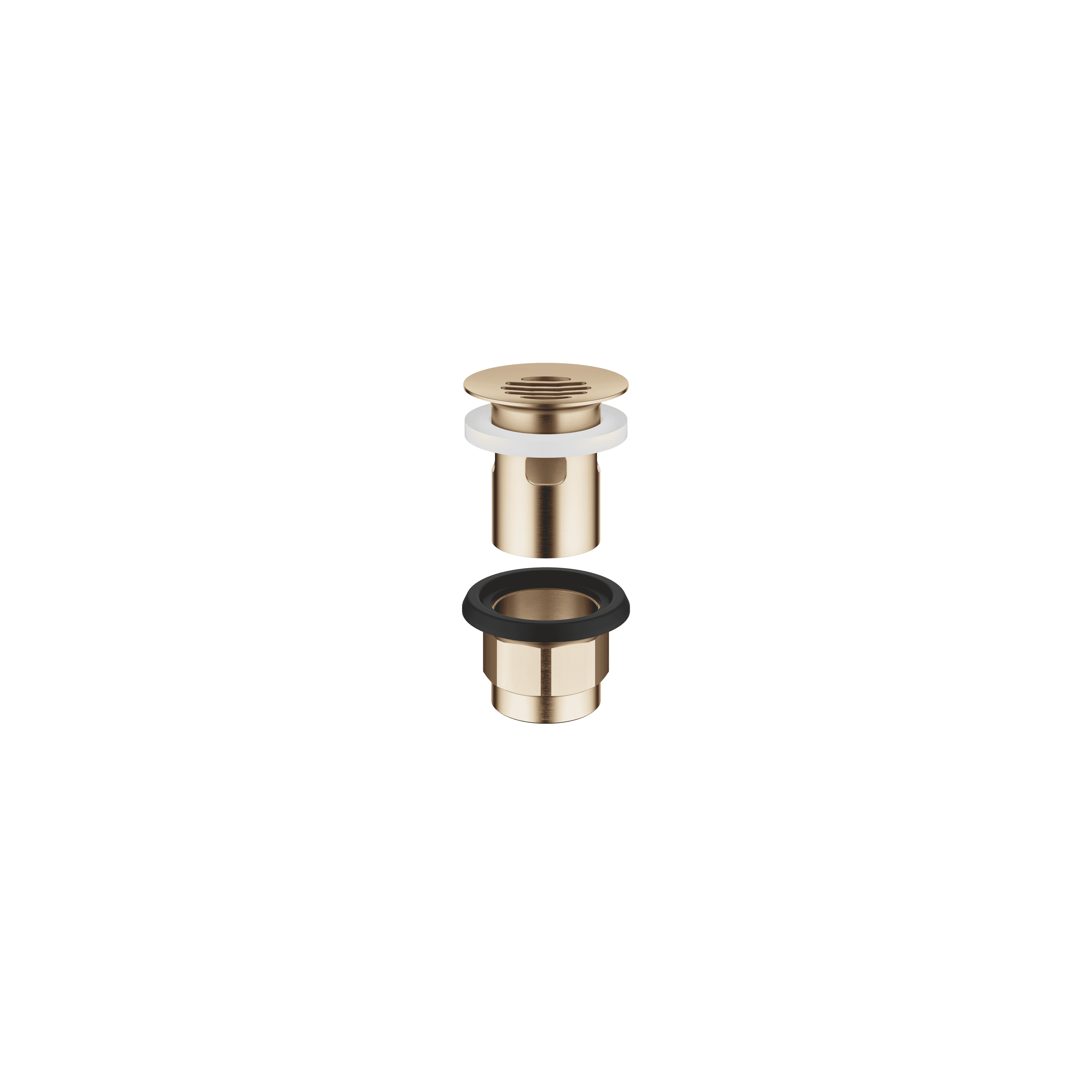 Grated waste 1 1/4" in Brushed Champagne (22kt Gold)