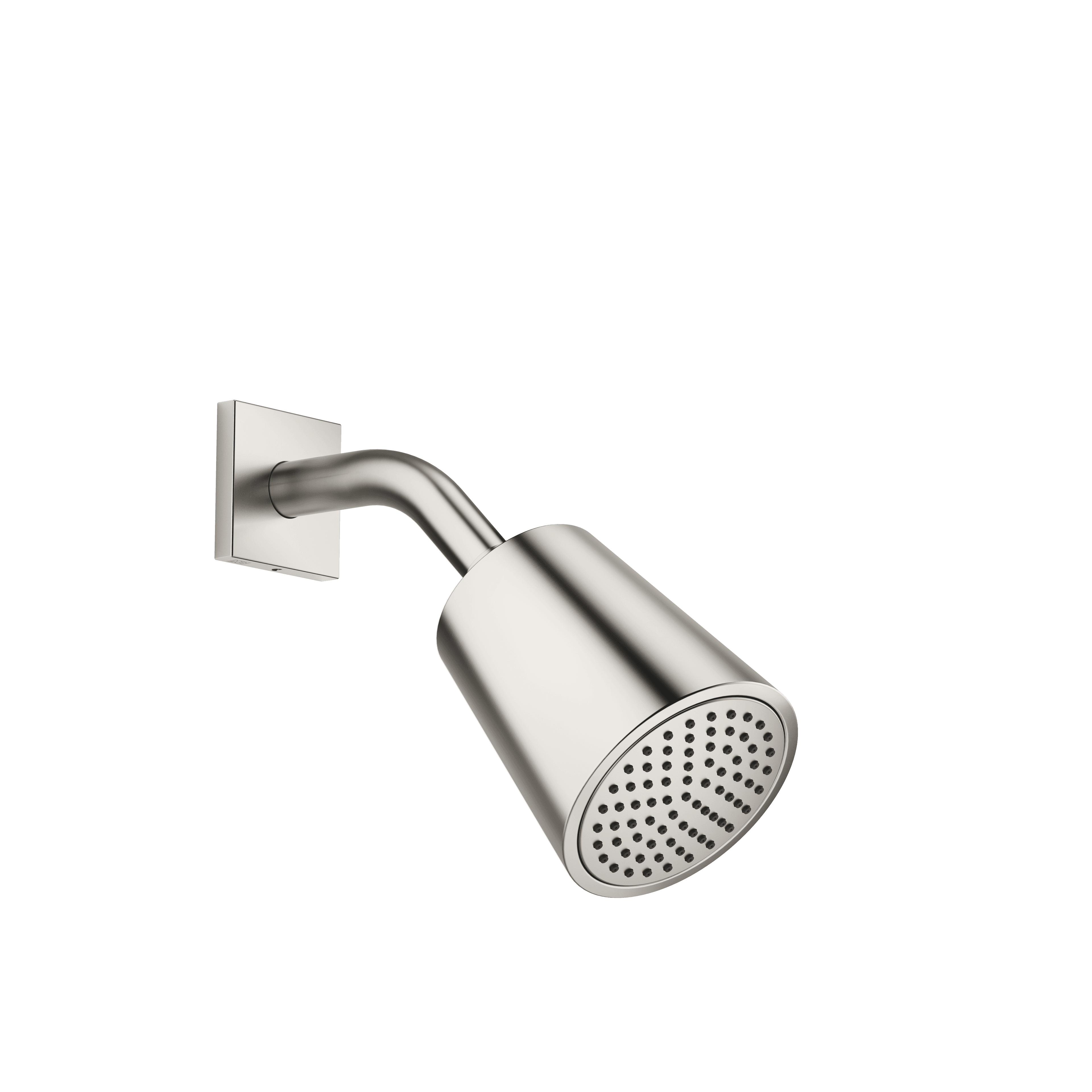 Shower head in Brushed Platinum