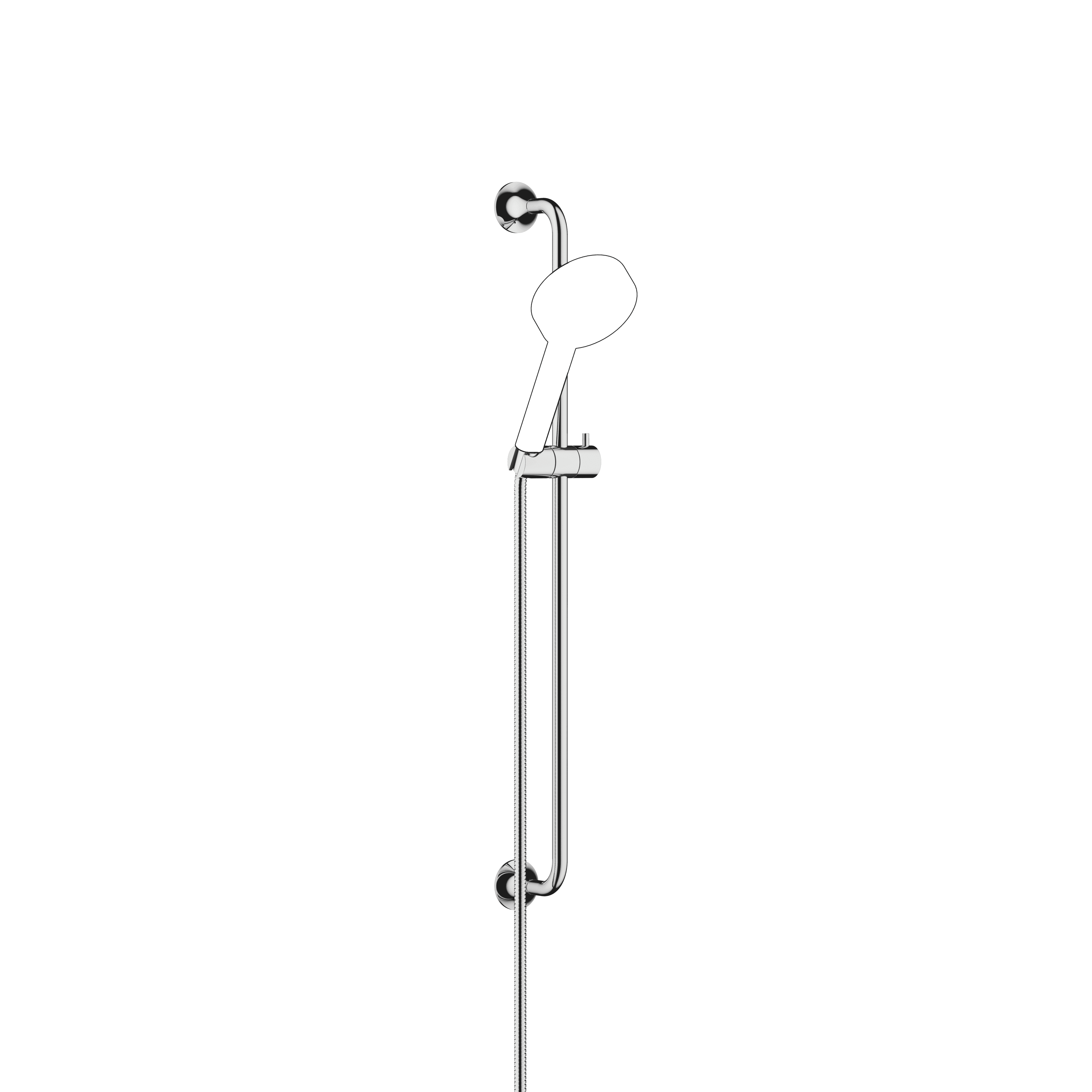 VAIA Shower set in Chrome