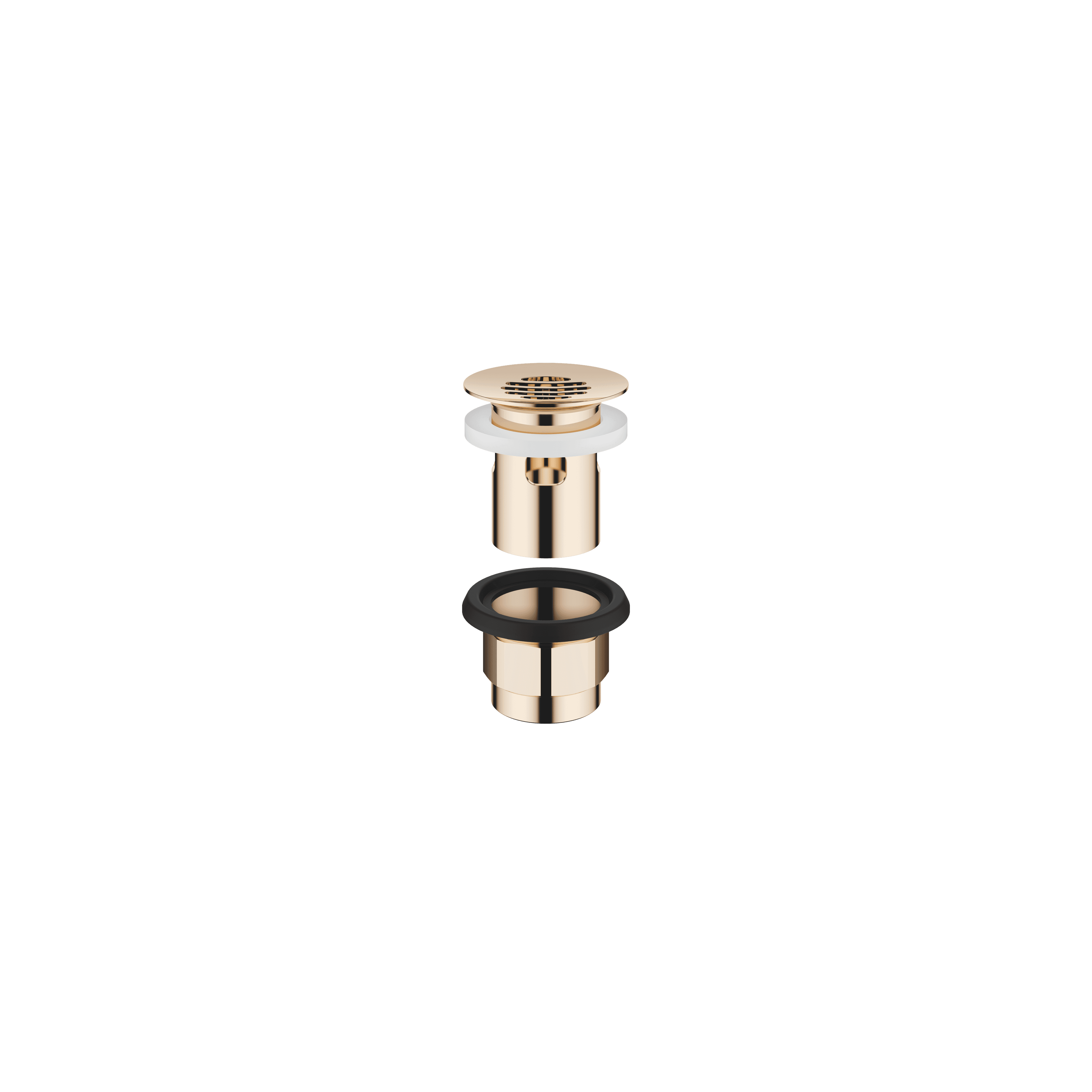 Grated waste 1 1/4" in Light Gold (PVD)