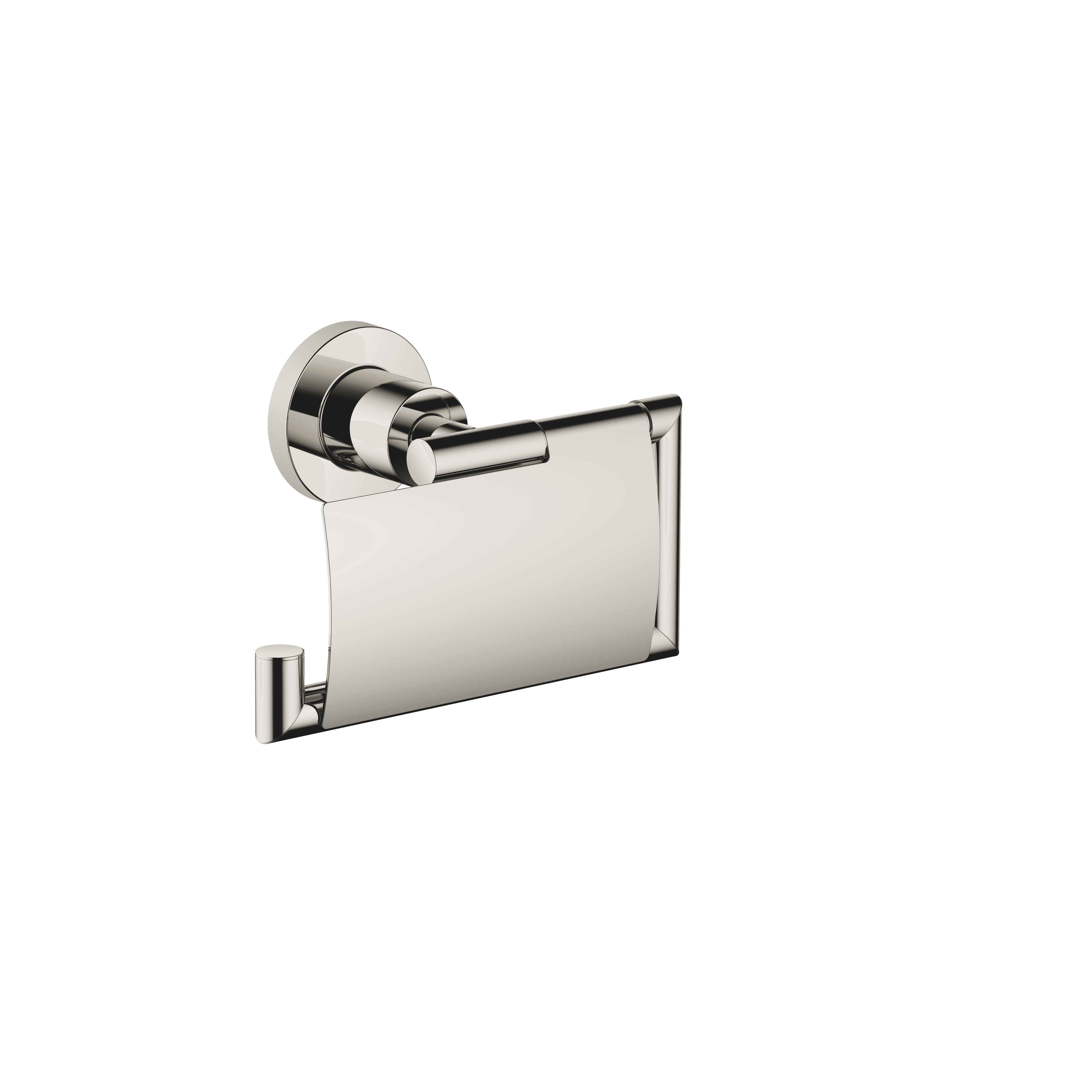 TARA Tissue holder with cover in Platinum