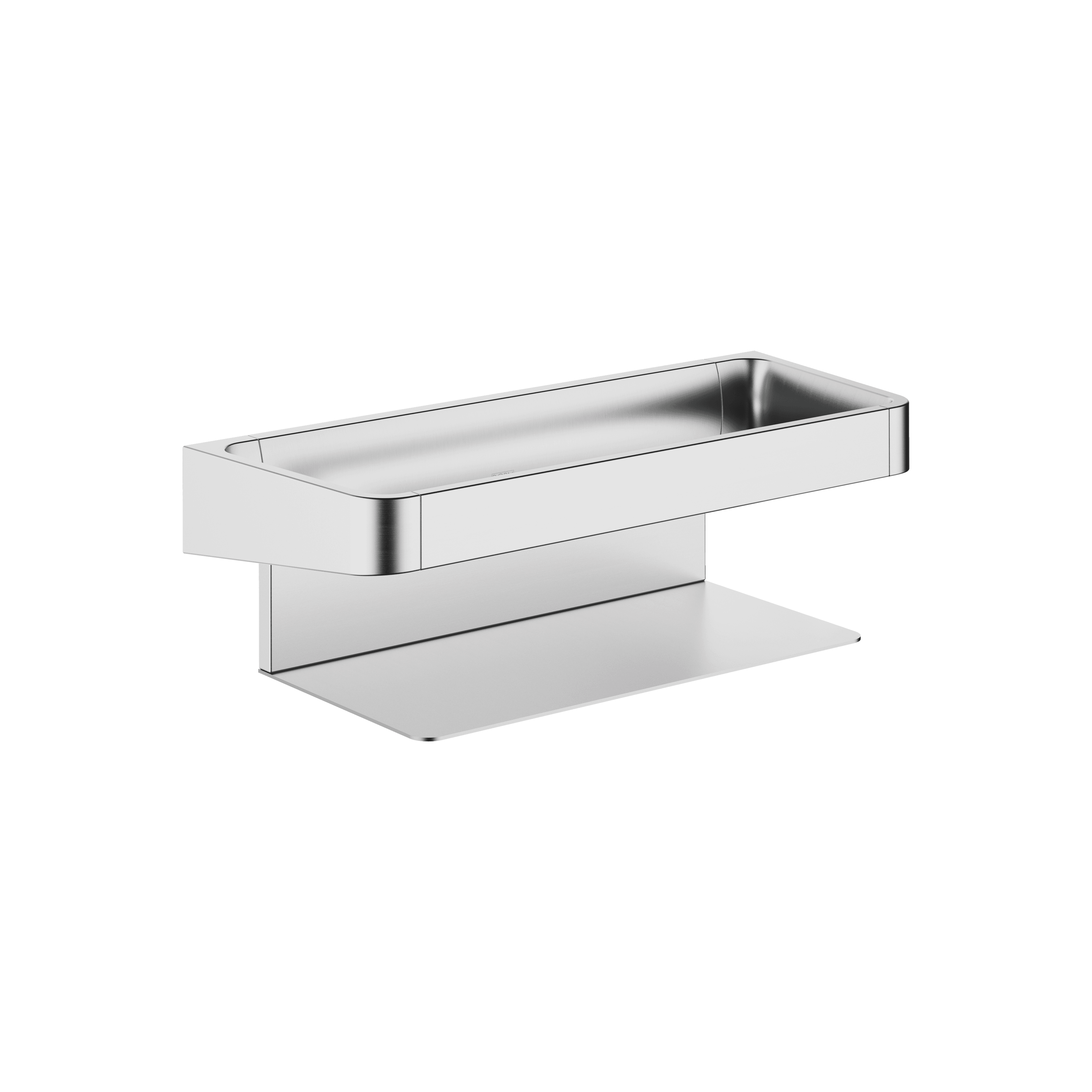 Shelf in Brushed Chrome