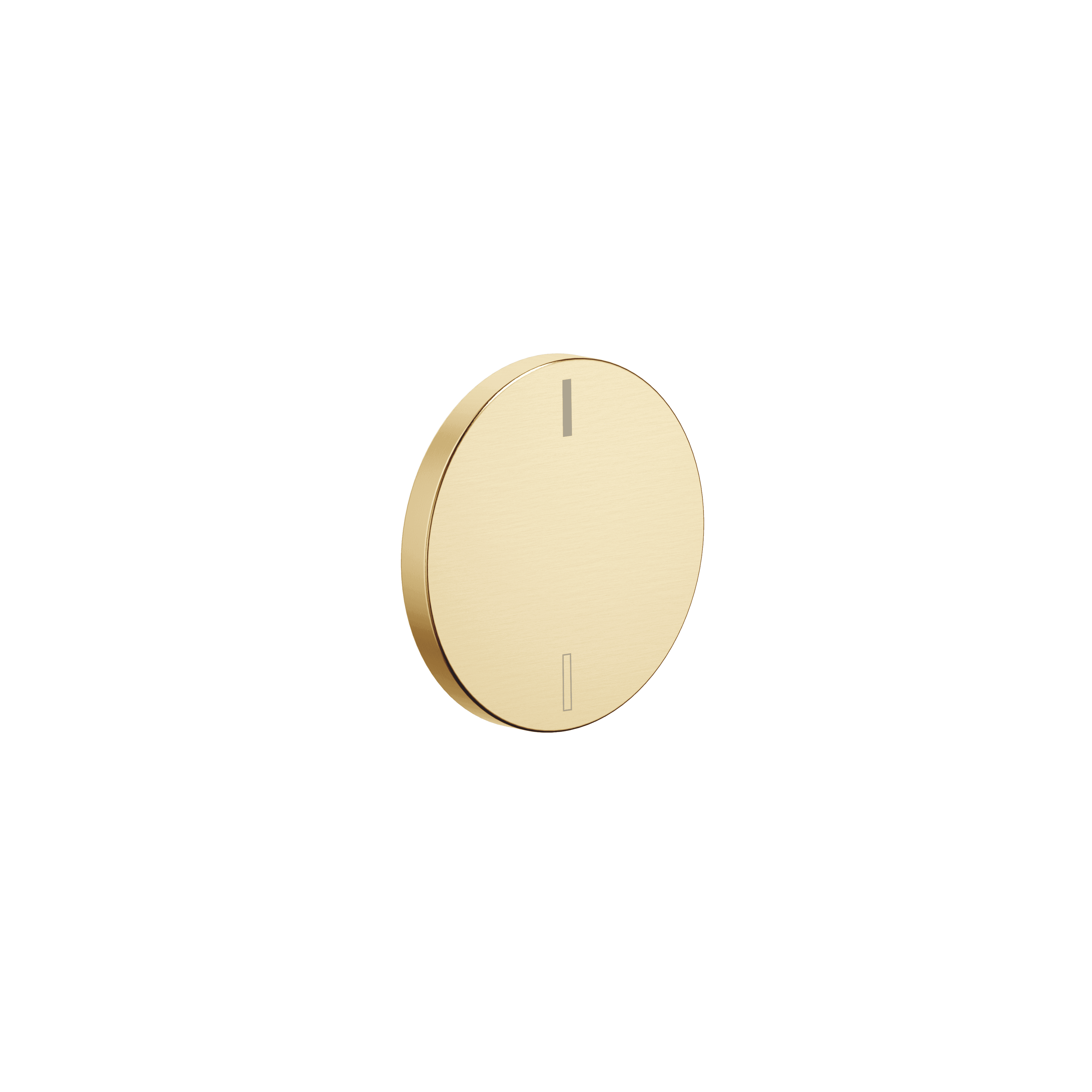 CYO Handle insert hot & cold in Brushed Durabrass (23kt Gold)
