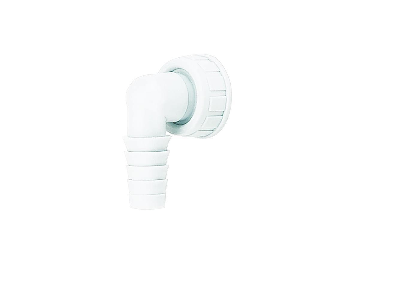 Dallmer Hose connector 90°, for concealed traps HL 400/405/406, white, 1"