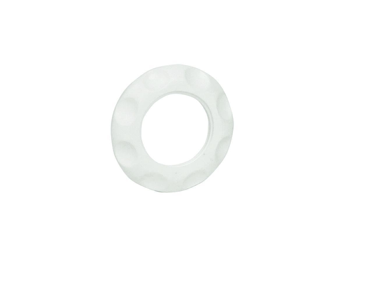 Dallmer Lock nut for 400/405/406, white, 1"