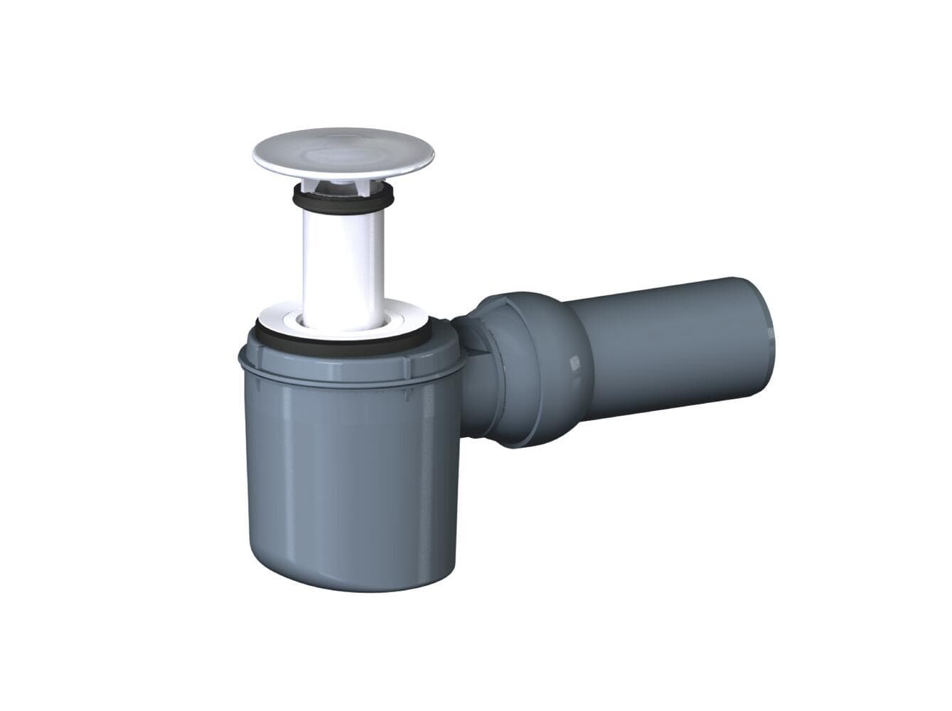 Dallmer Shower trap TELOS, raised grid chromed, DN 50 150110