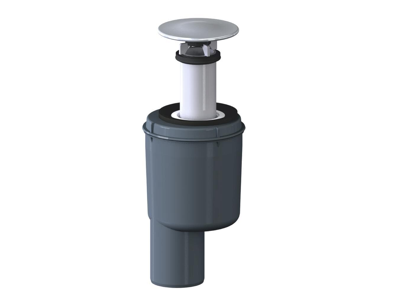 Dallmer Shower trap TELOS V, vertical, raised grid chromed, DN 50 150219