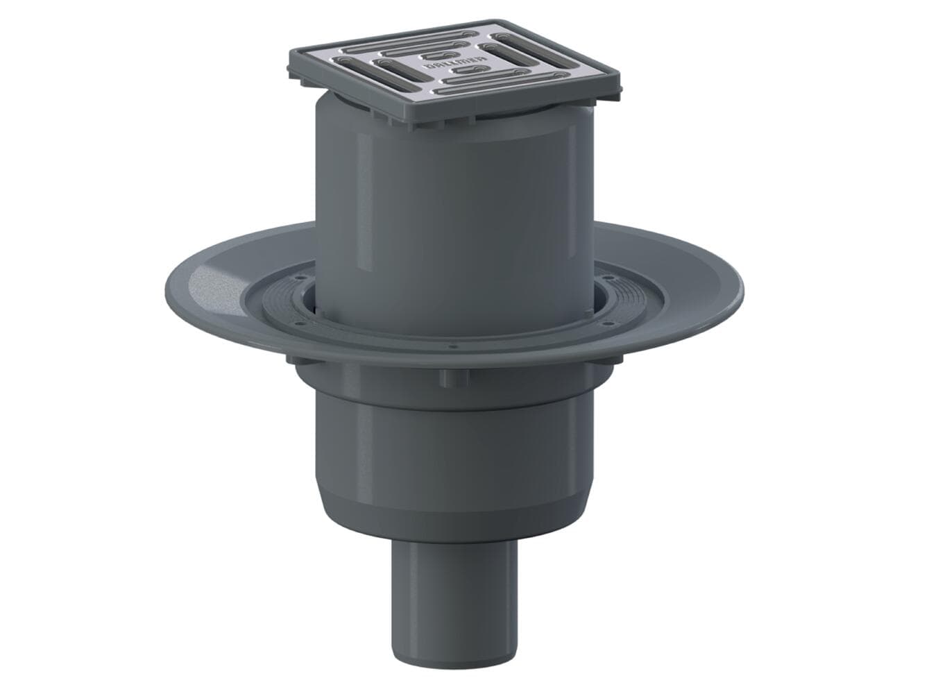 Dallmer Floor drain type 40 SE, DN 50, 100 x 100 mm