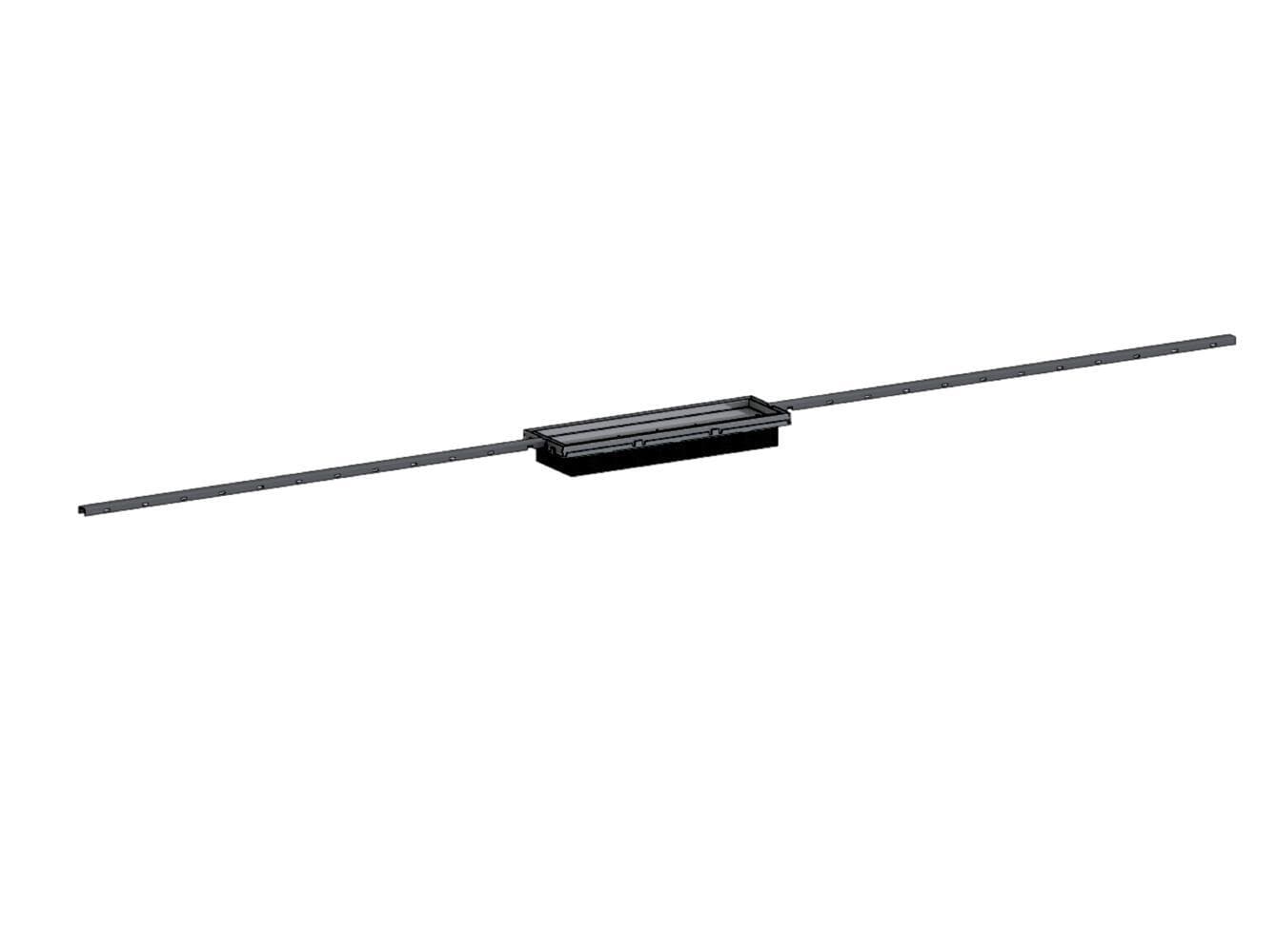 Dallmer Shower channel CeraFloor Connect, satin stainless steel, 800 - 1500 mm