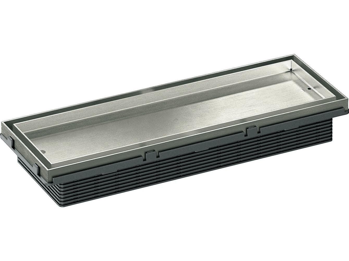 Dallmer Shower channel CeraFrame Connect, satin stainless steel, 300 x 90 mm 527530