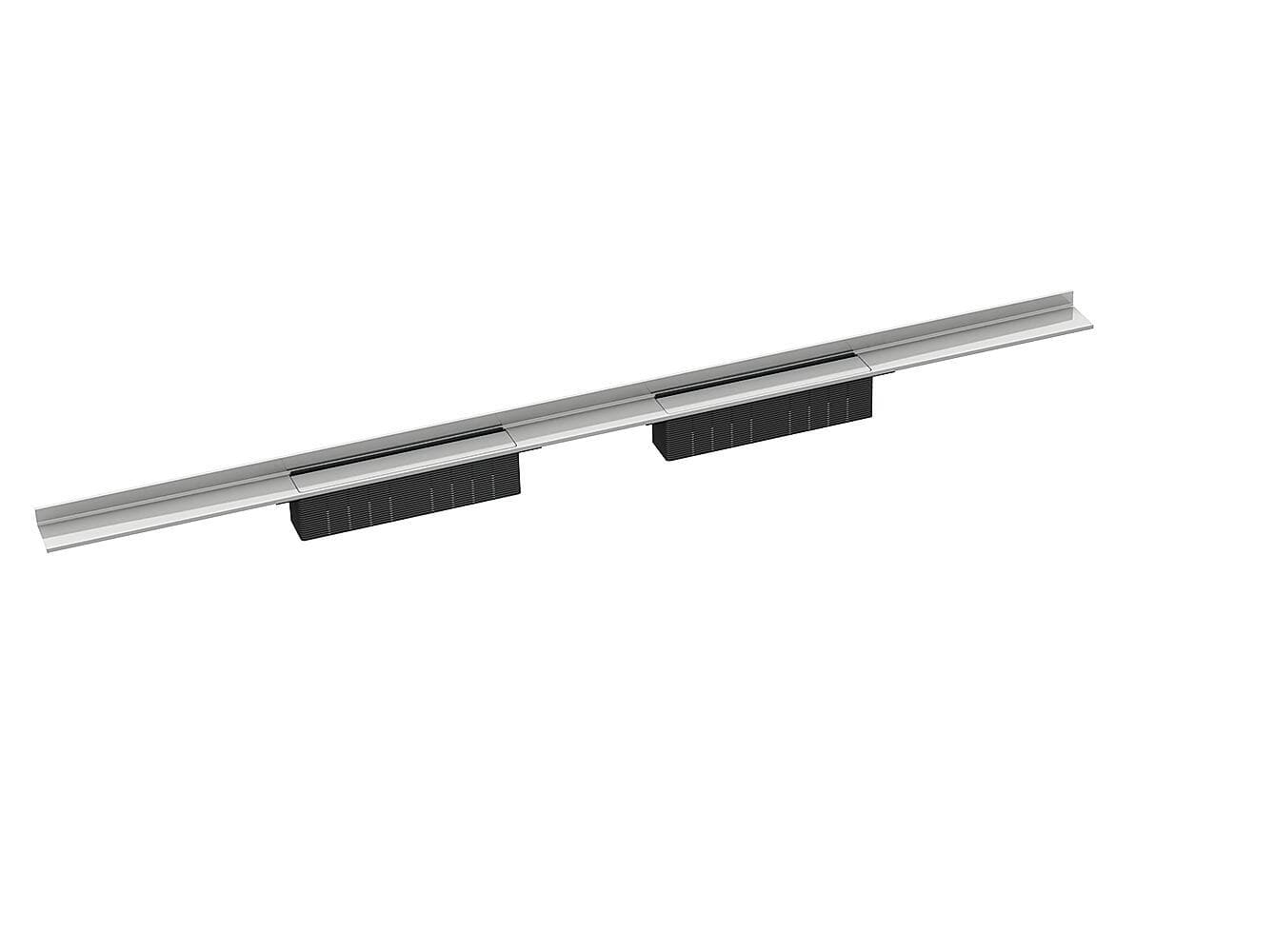 Dallmer Shower channel CeraWall Select Duo polished stainless steel, 1600 mm