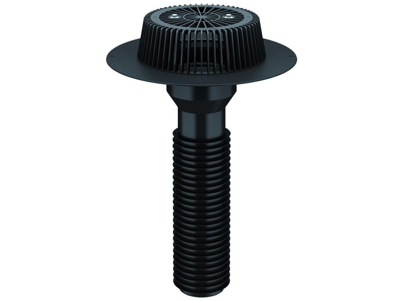 Dallmer Renova roof drain type 63 T FPO-PP, 345 mm, DN 70 630841