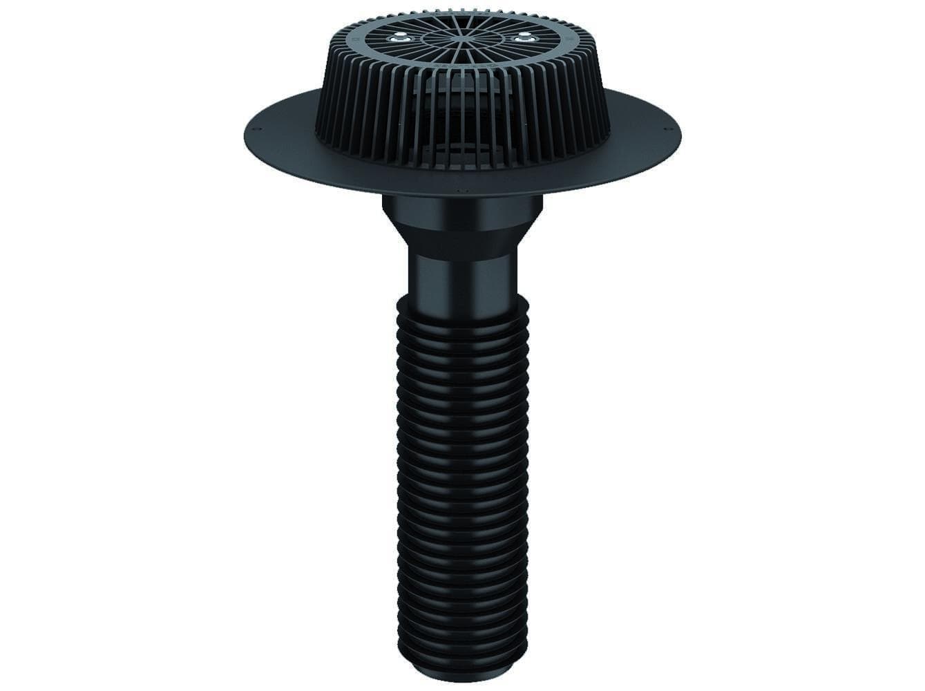 Dallmer Renova roof drain type 63 T FPO-PP, 460 mm, DN 125