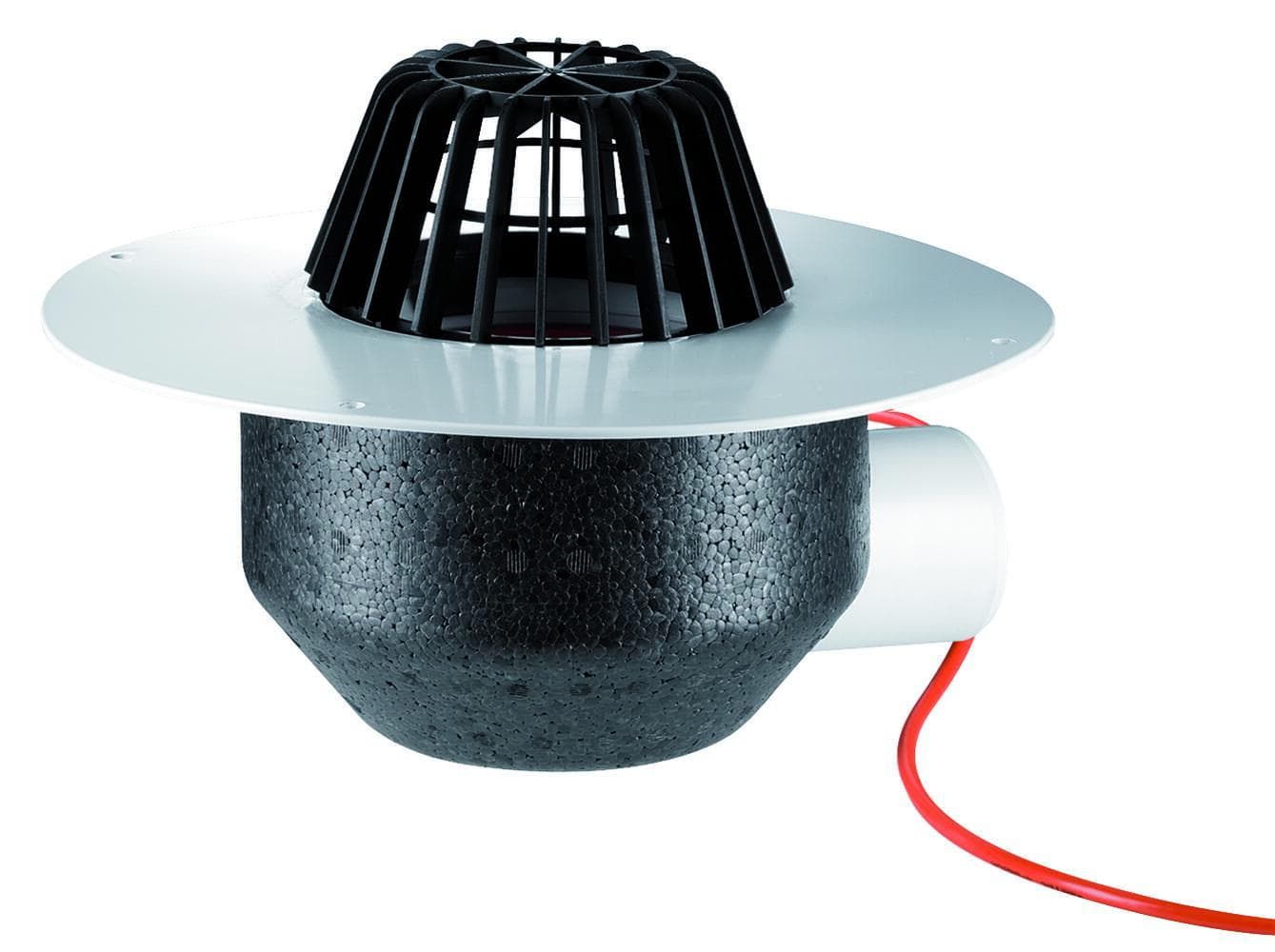 Dallmer Roof drain type 64 H PVC, heated, DN 70 643179