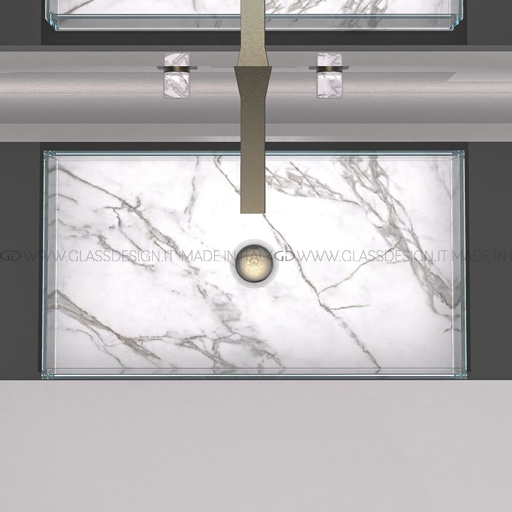 Glass Design Skyline Marble L SKYLMARWT01