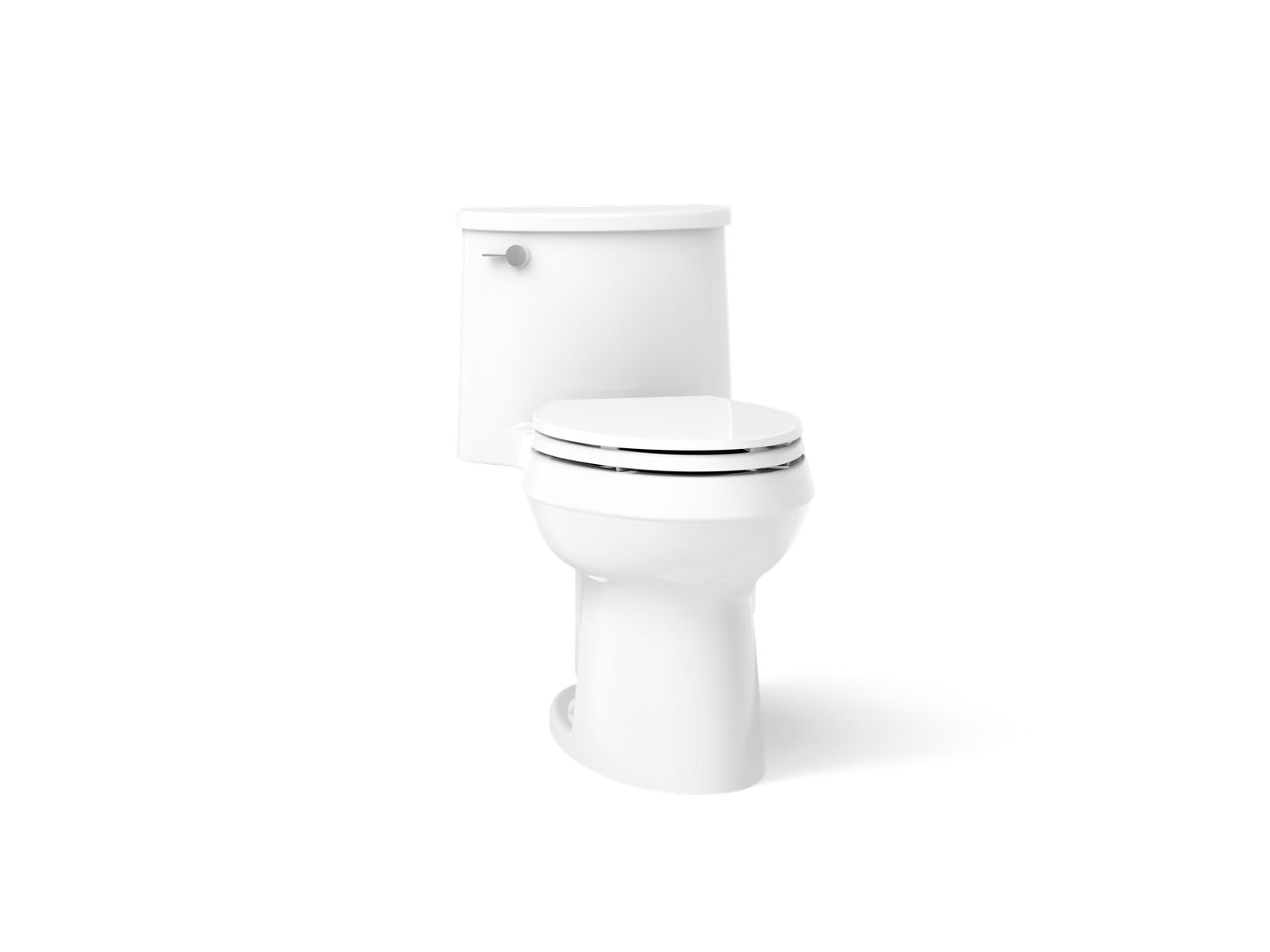 Adair One-Piece Elongated Toilet K-3946-0 white