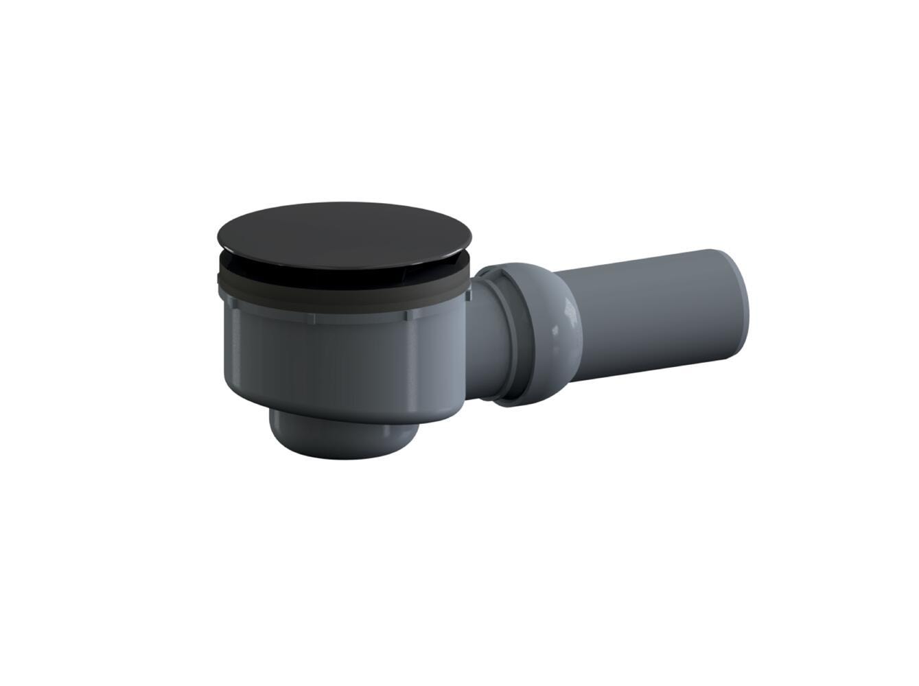 Dallmer Shower trap ORIO, raised grid ABS black matt, DN 50, article 161369