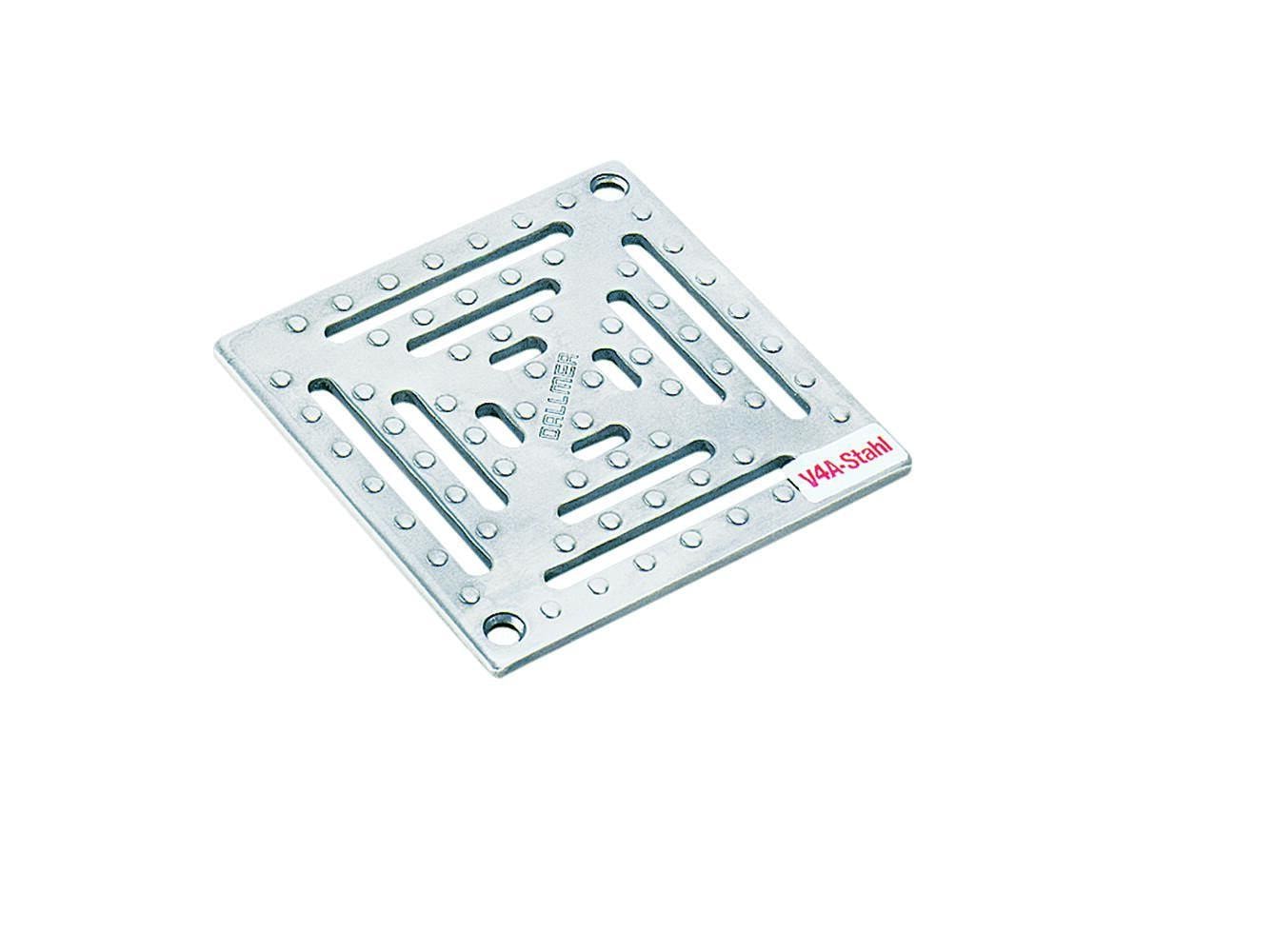 Dallmer Grate RHS 140, massive, non-slip, 140 x 140 mm, article 501141