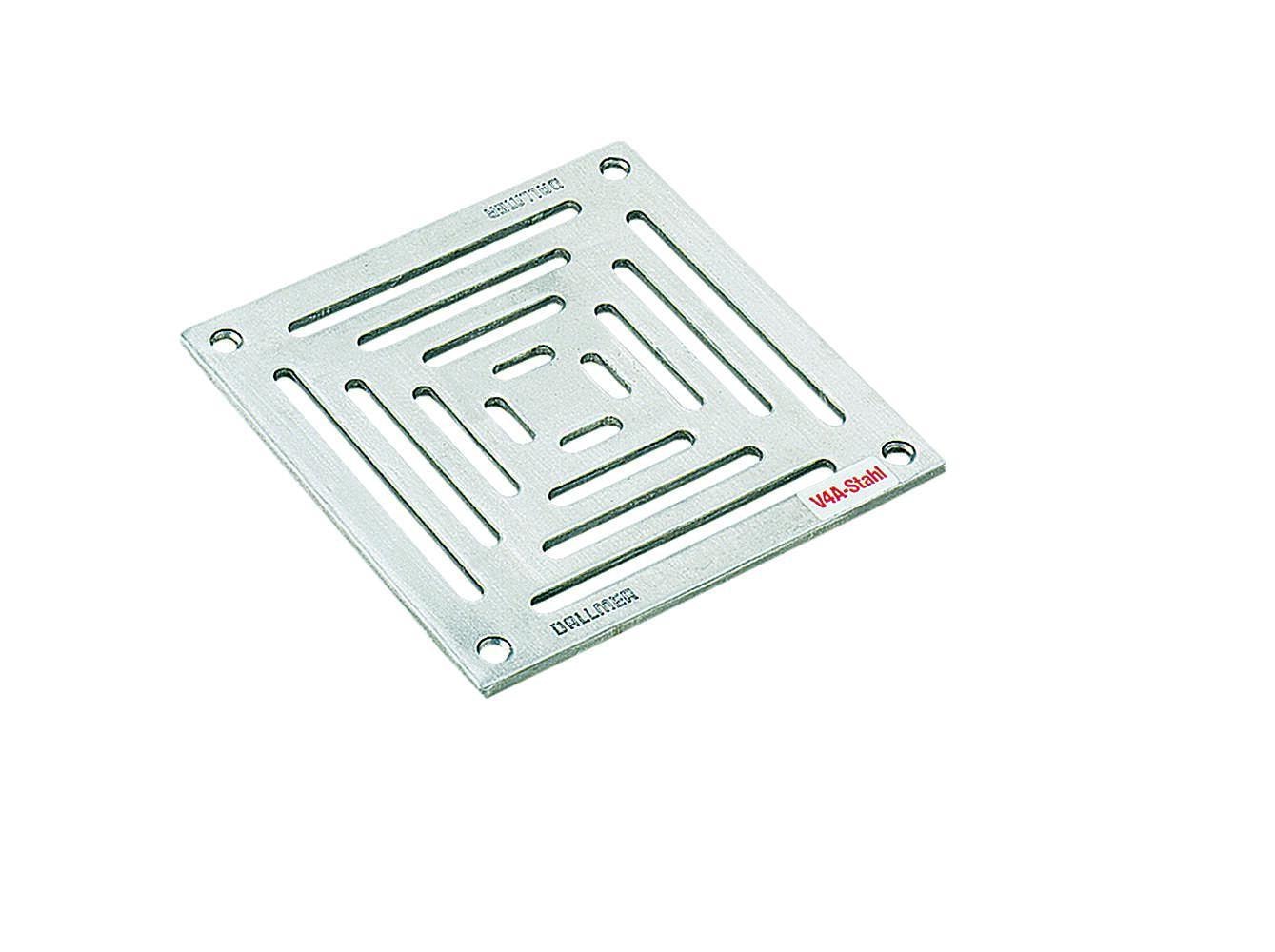 Dallmer Grate ES 190, massive, 190 x 190 mm, article 501202