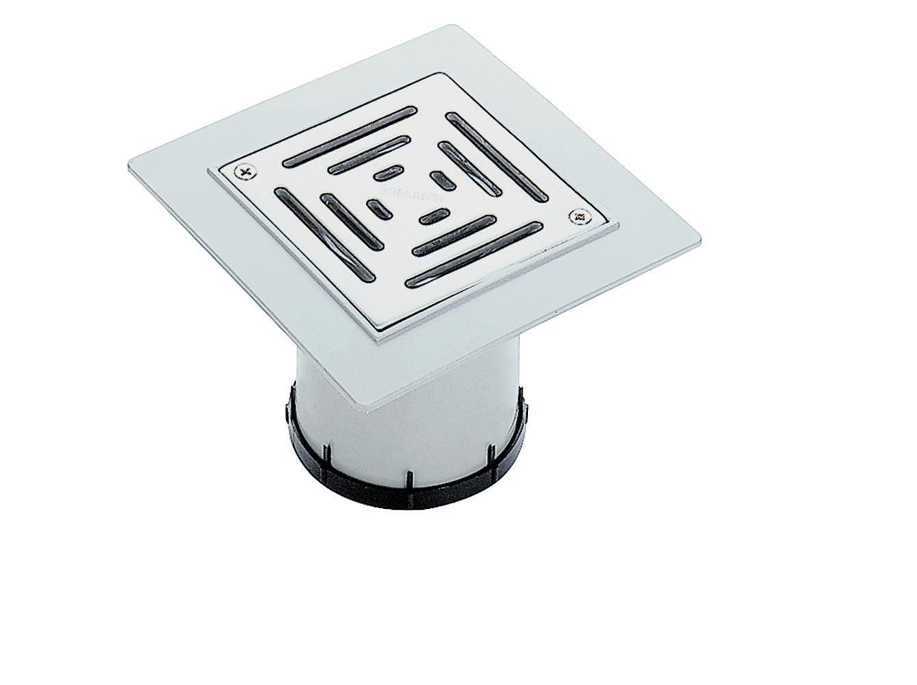 Dallmer Grating PVC-KEN 10, secured grate, 150 x 150 mm, article 510037