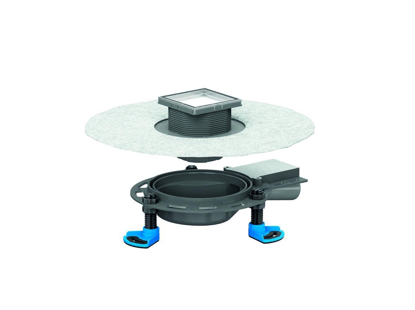 Dallmer Floor drain DallDrain Individual Plan, DN 40, 100 x 100 mm, article 517111